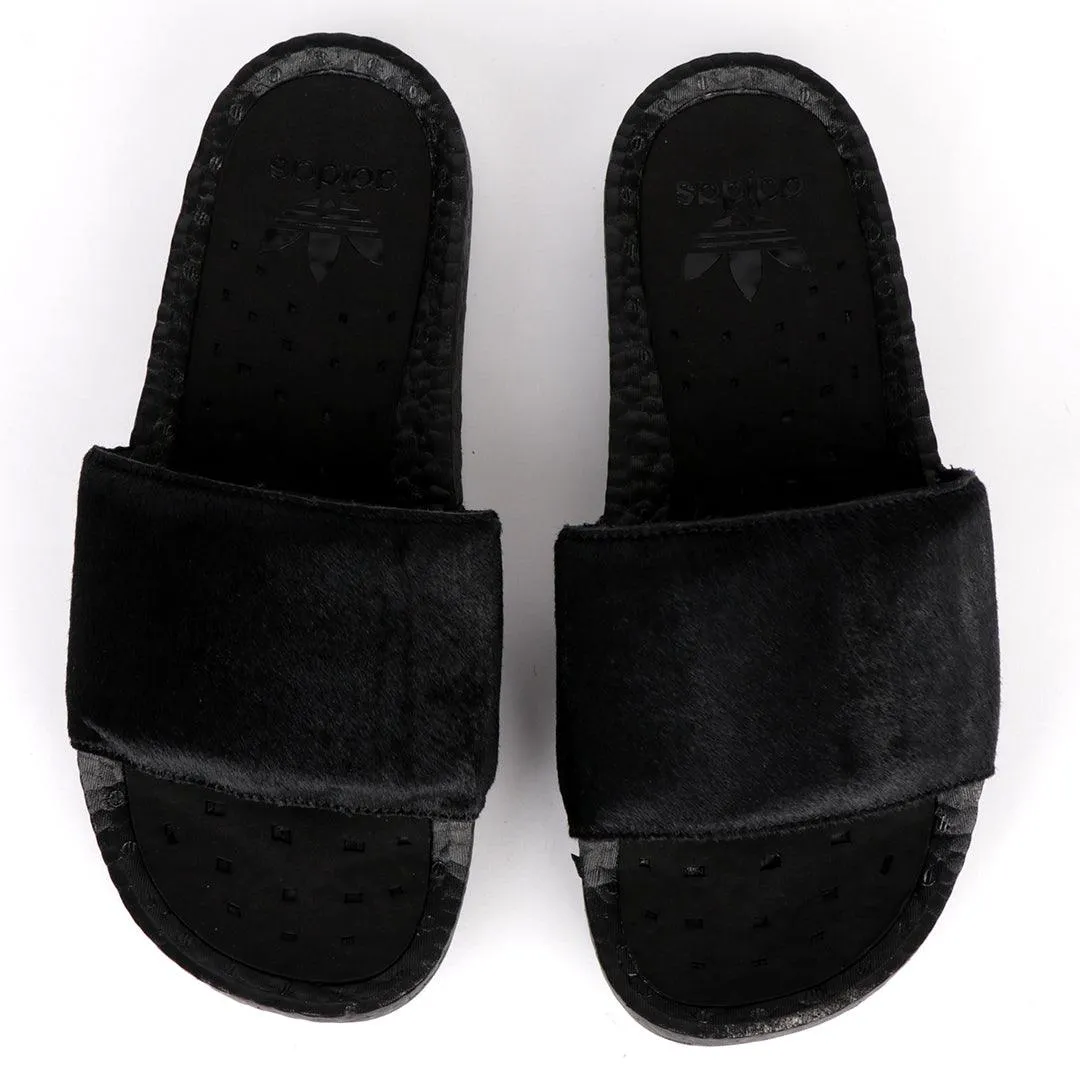 AD Adilette Boost  Fur Designed  Men's Slide-Black