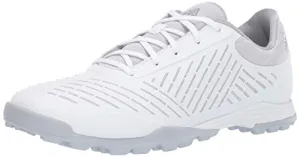 adidas Women's Adipure Sport 2 Golf Shoe, FTWR White/Clear Onix/Silver Metallic, 9 M US