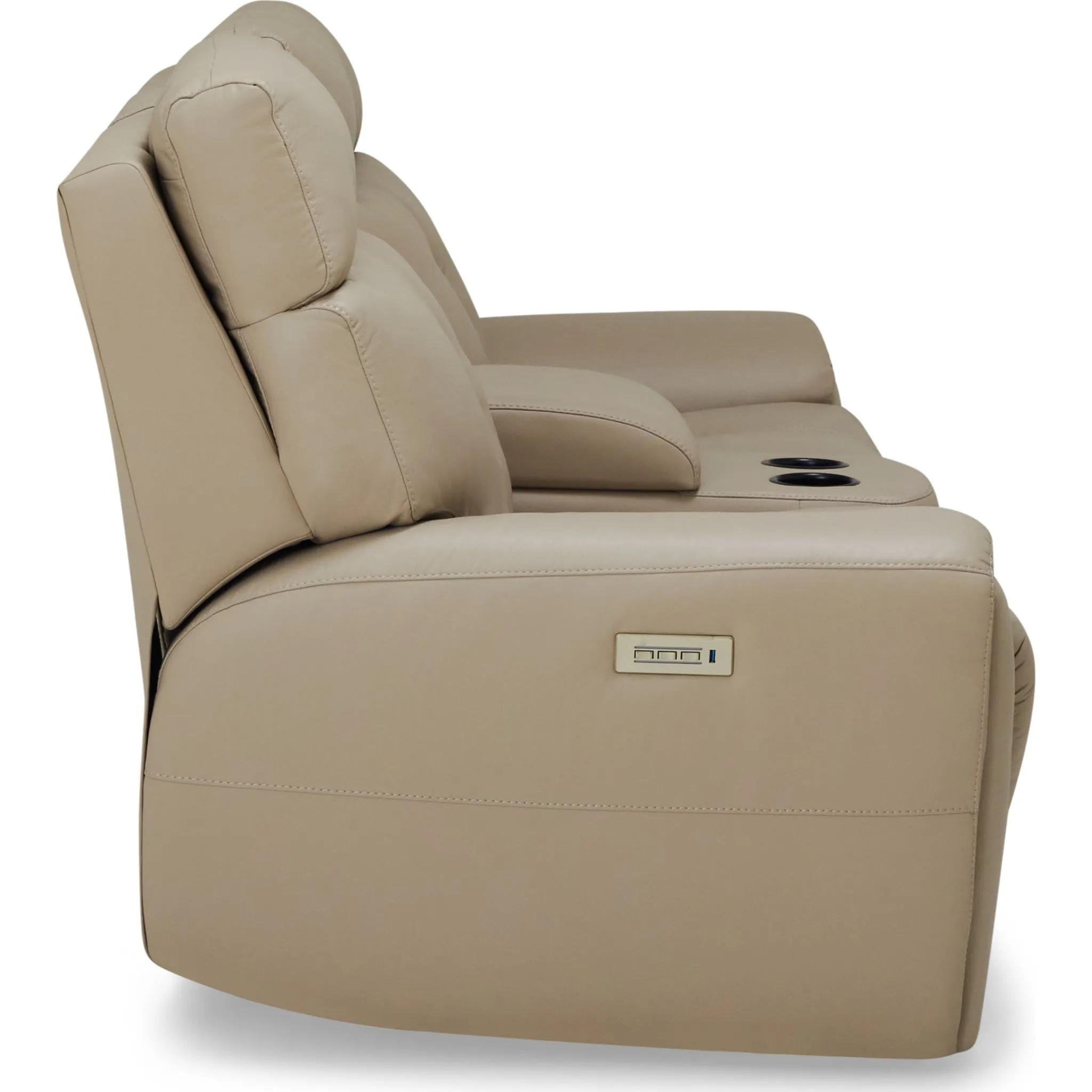 Aedon Power Reclining Loveseat with Headrest and Lumbar - Bali Harvest