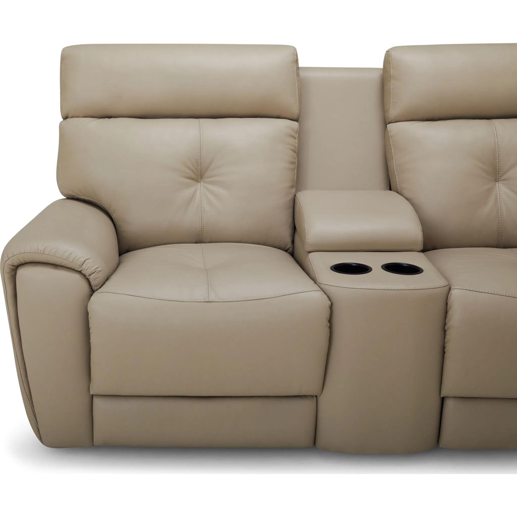 Aedon Power Reclining Loveseat with Headrest and Lumbar - Bali Harvest