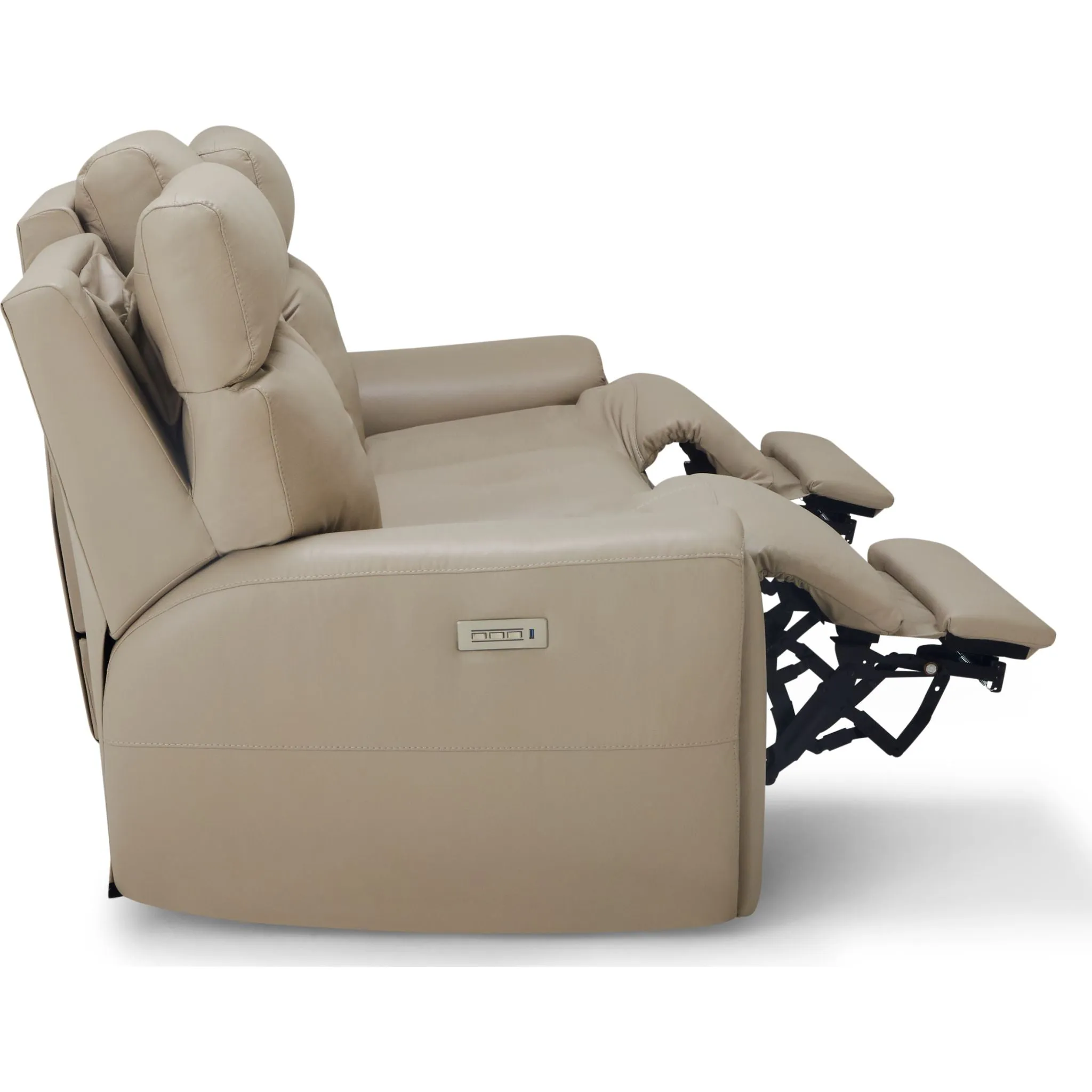 Aedon Power Reclining Loveseat with Headrest and Lumbar - Bali Harvest