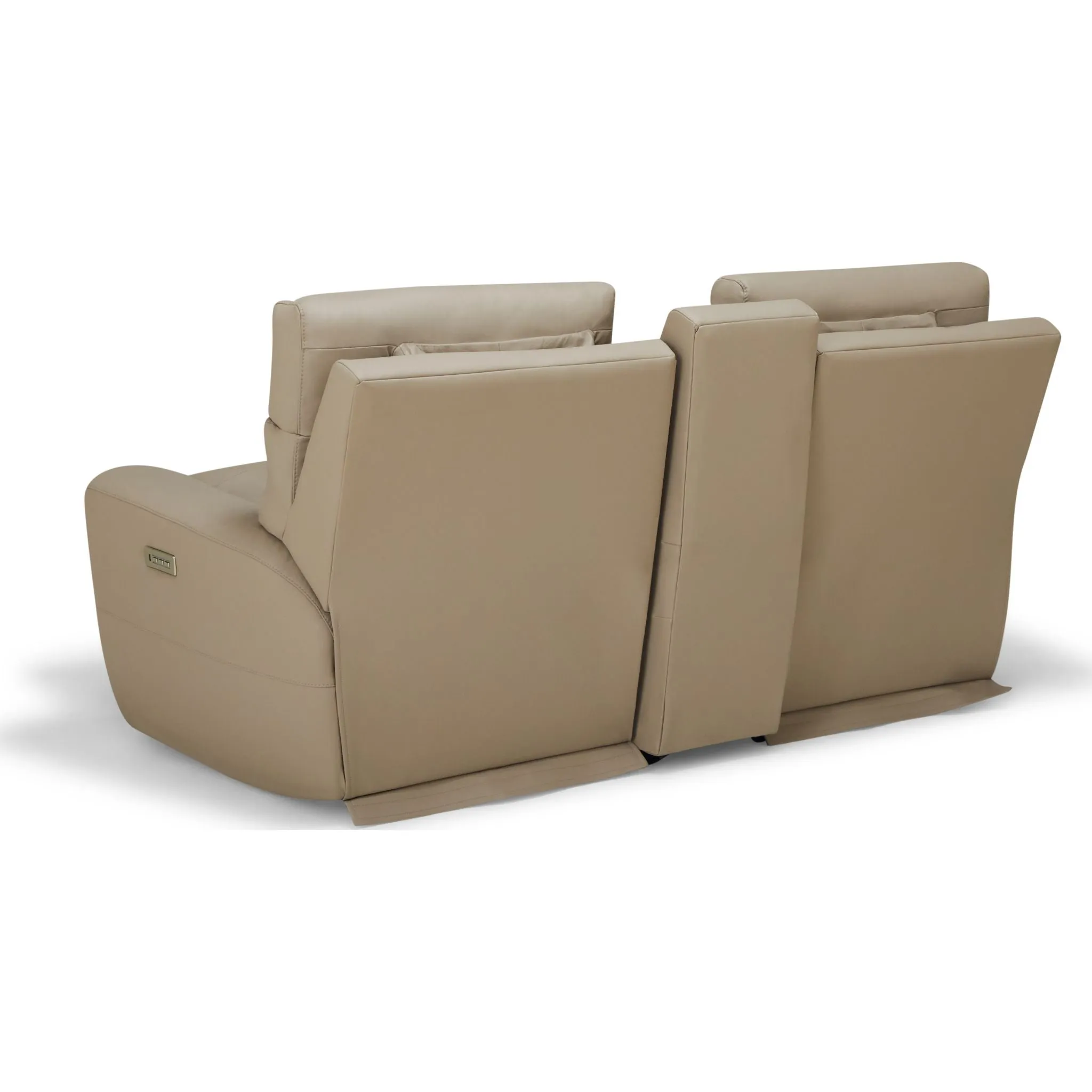 Aedon Power Reclining Loveseat with Headrest and Lumbar - Bali Harvest