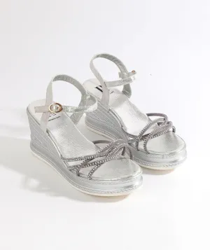 Alba Sandal - Silver