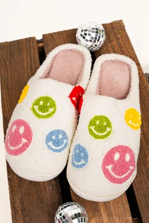 All Smiles Plush Slippers