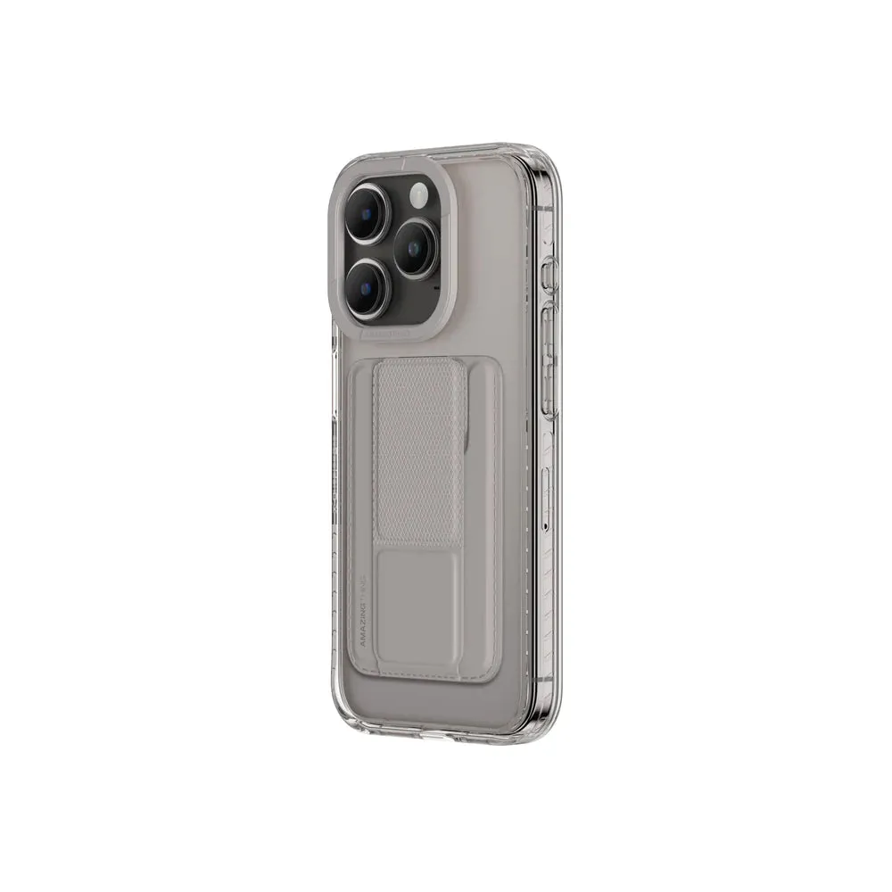 AmazingThing Titan Wallet Set for iPhone 15 Pro - Grey