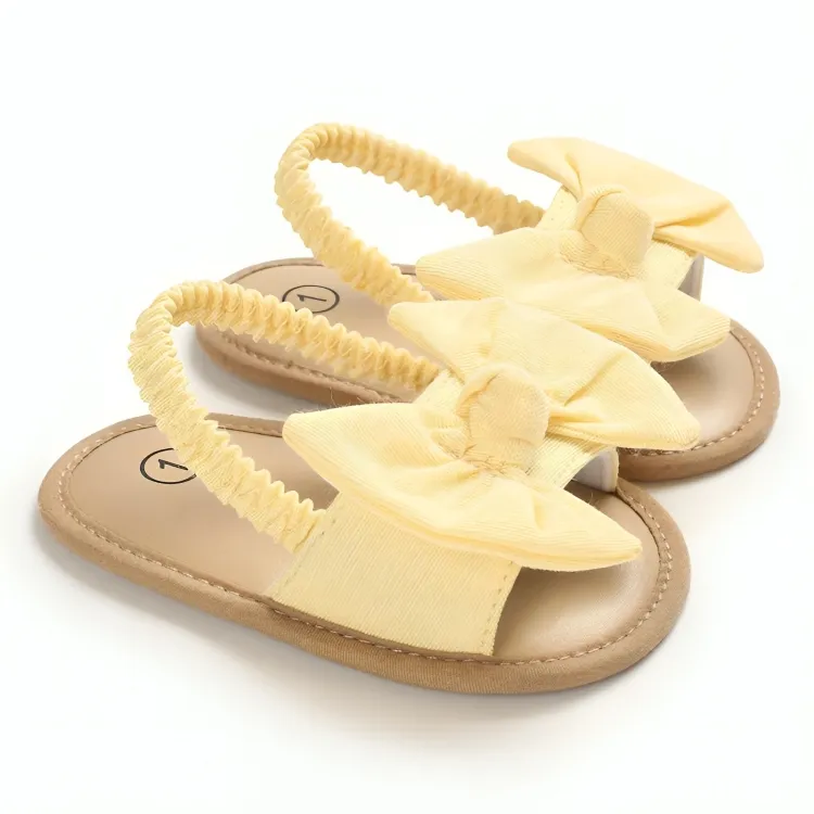 Bow Knot Flat Summer Princess Sandals