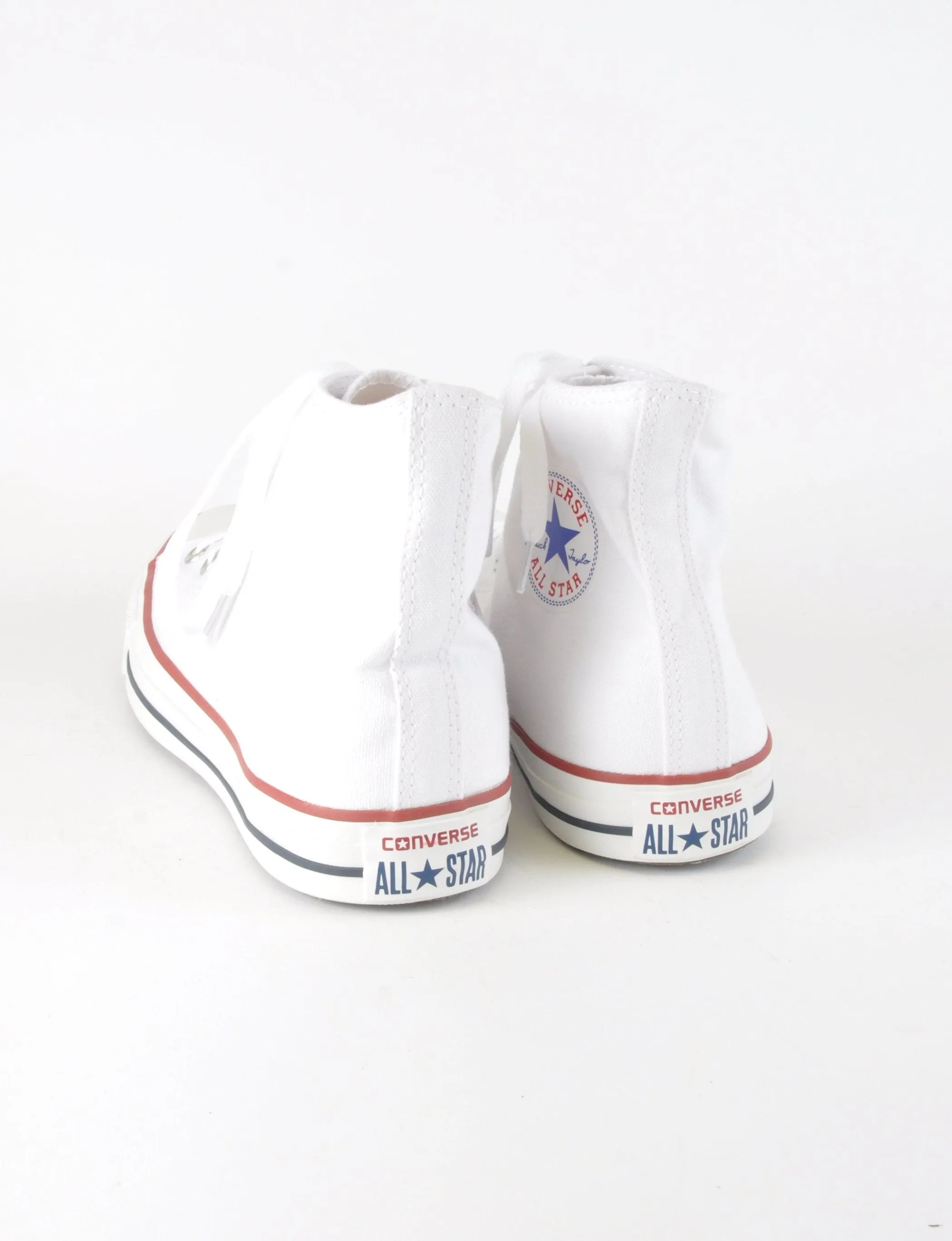 Classic White Hightop Converse - New But Imperfect