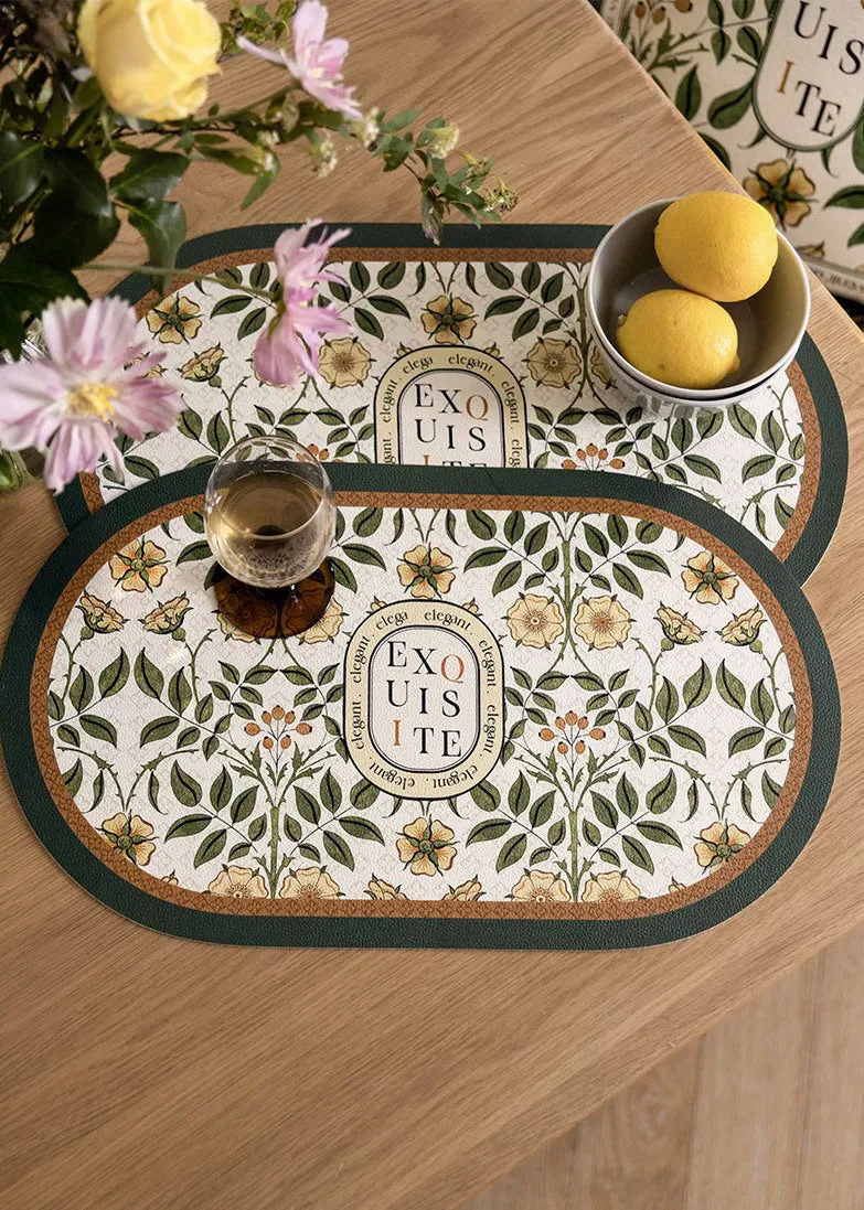 Elegant Non-slip Placemat