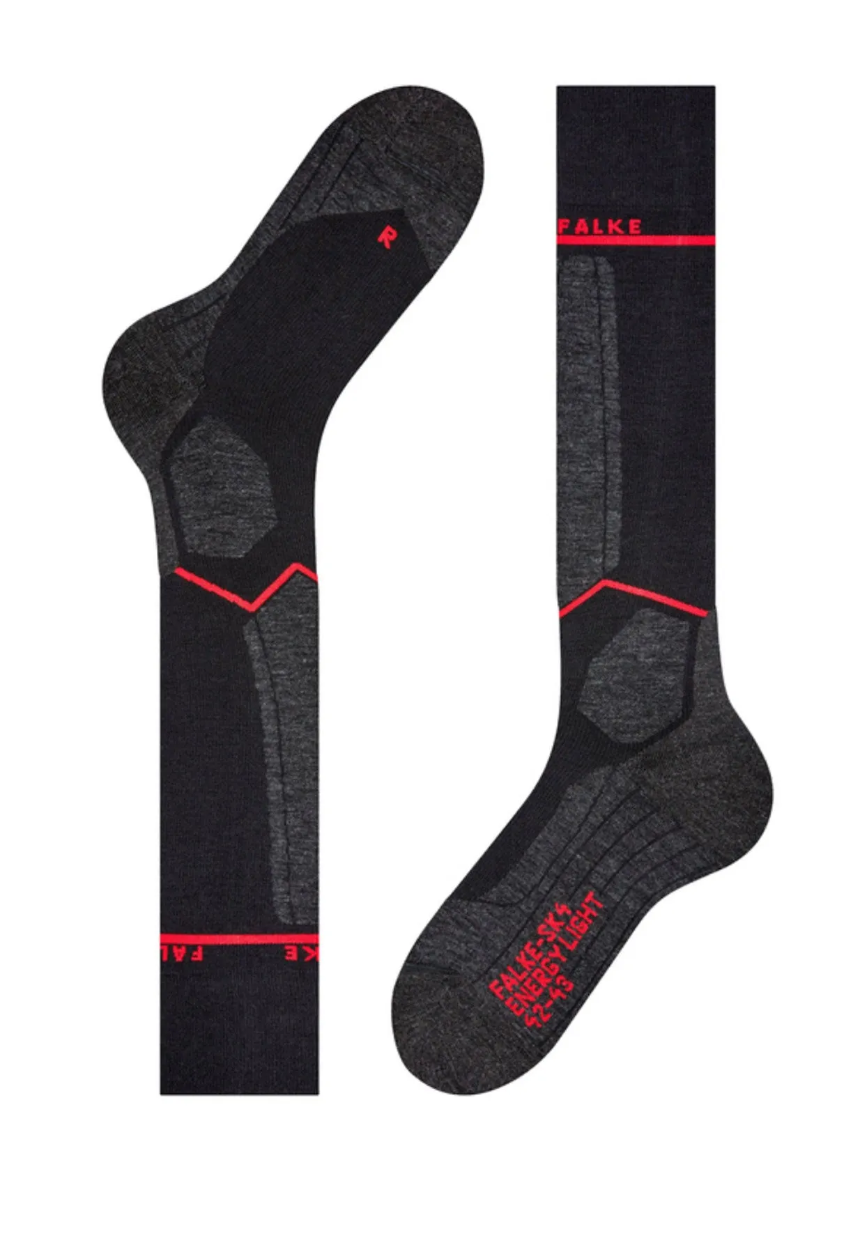 Falke SK4 Advanced Light Compression Ladies Ski Socks in Black