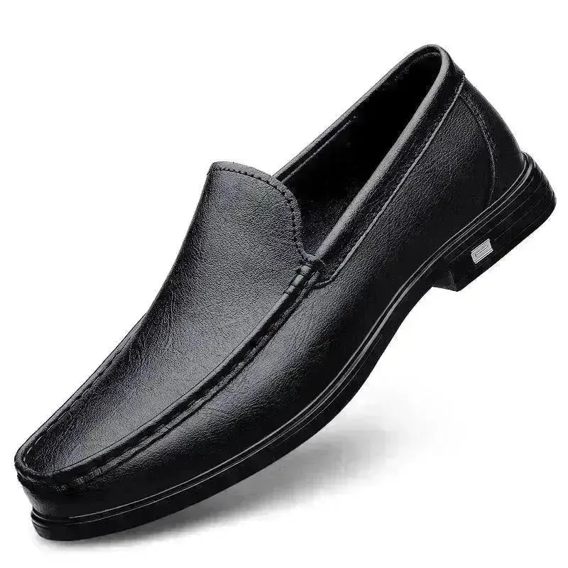 Fashion Cowhide Casual Loafers Men Business Shoe Office Shoe for Men Genuine Leather Shoe for Men