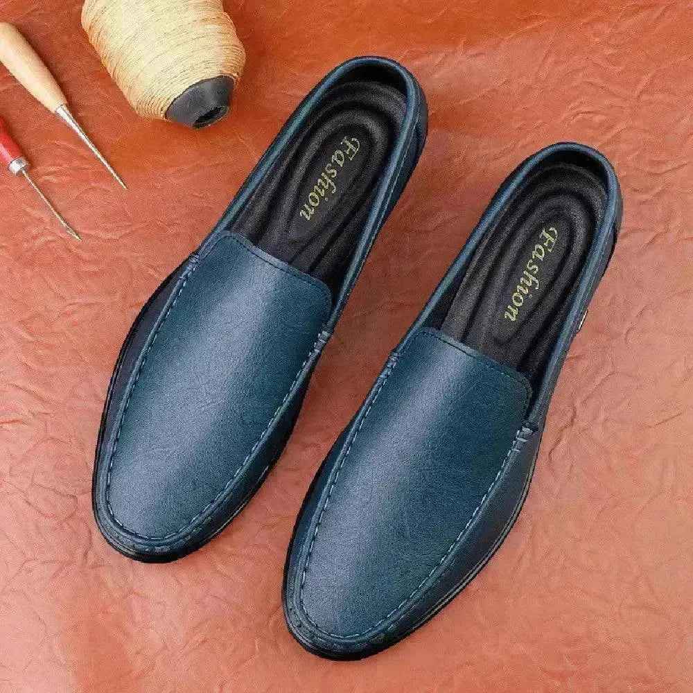 Fashion Cowhide Casual Loafers Men Business Shoe Office Shoe for Men Genuine Leather Shoe for Men