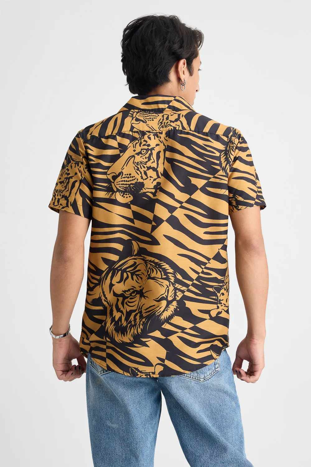 Feline Men's Pattern Shirt