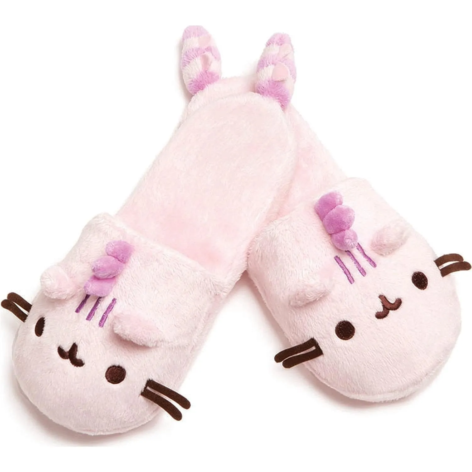 GUND Pusheenosaurus Pusheen Plush Cotton Candy Slippers