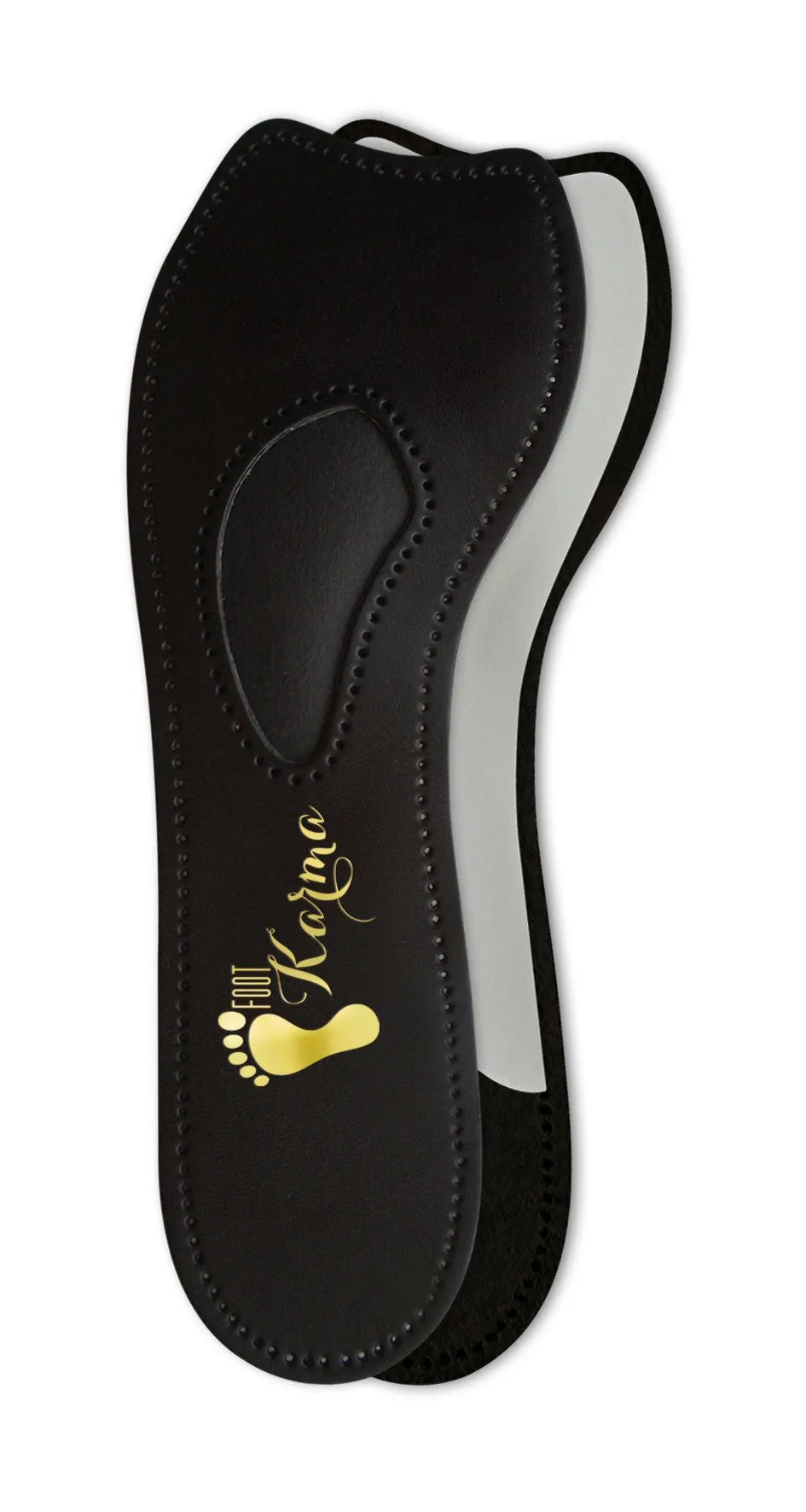 Half Moon Leather High Heel Insoles