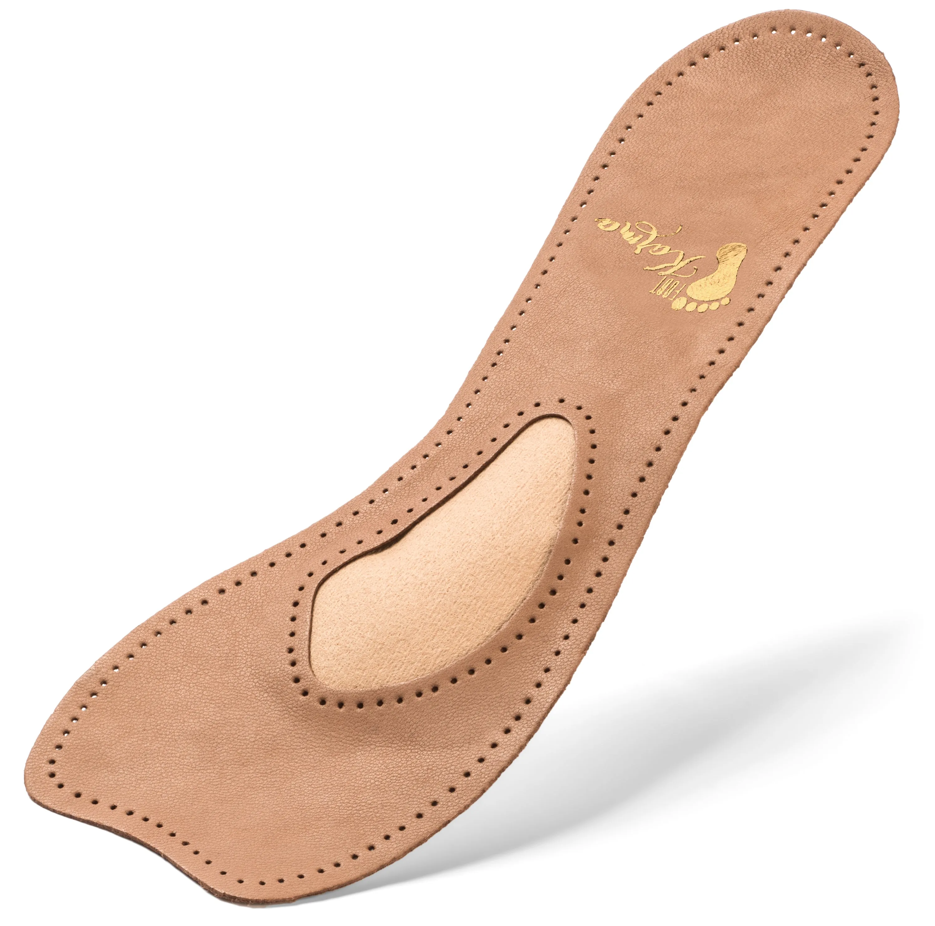 Half Moon Leather High Heel Insoles