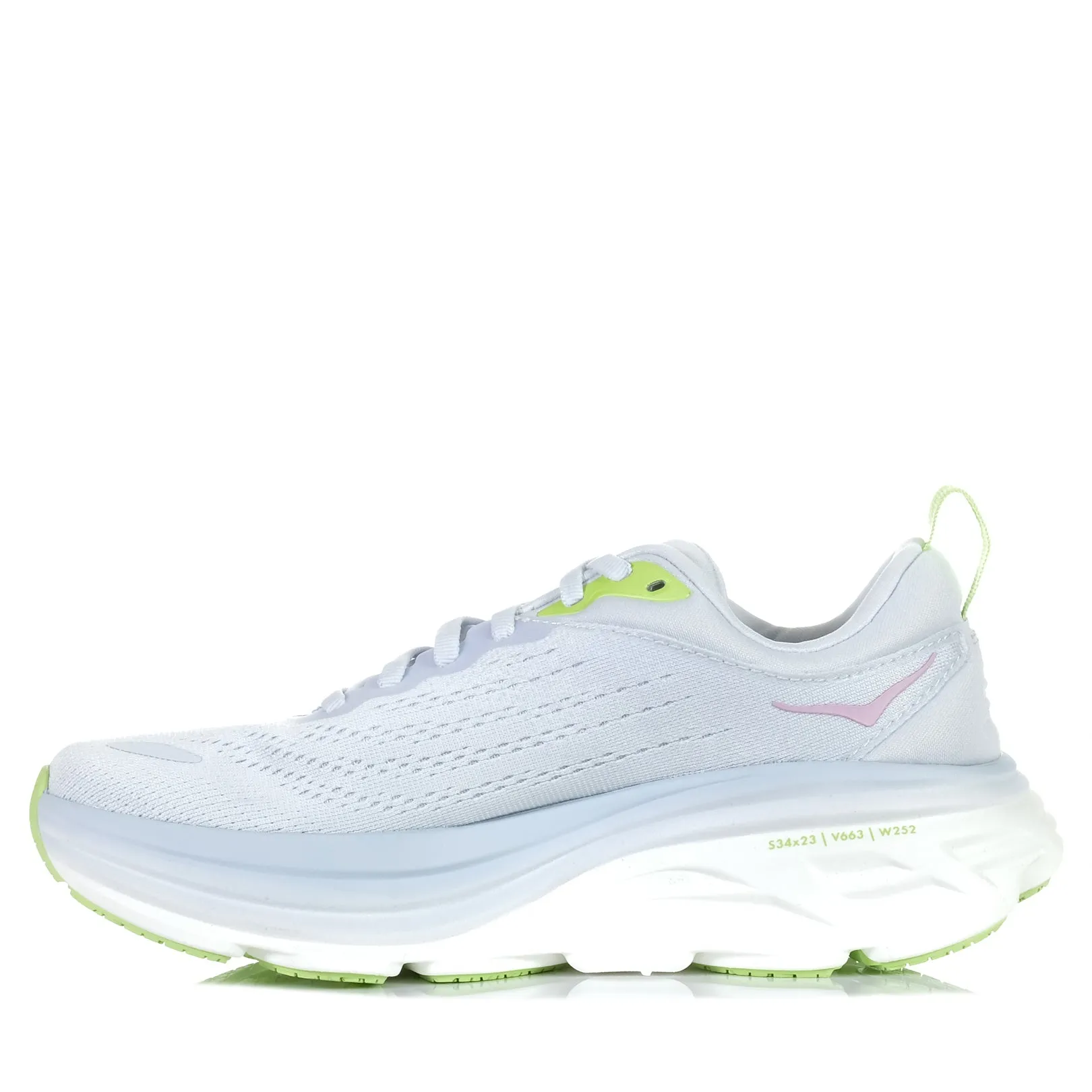 Hoka Bondi 8 (B) Womens Sea Ice/Pink Twilight