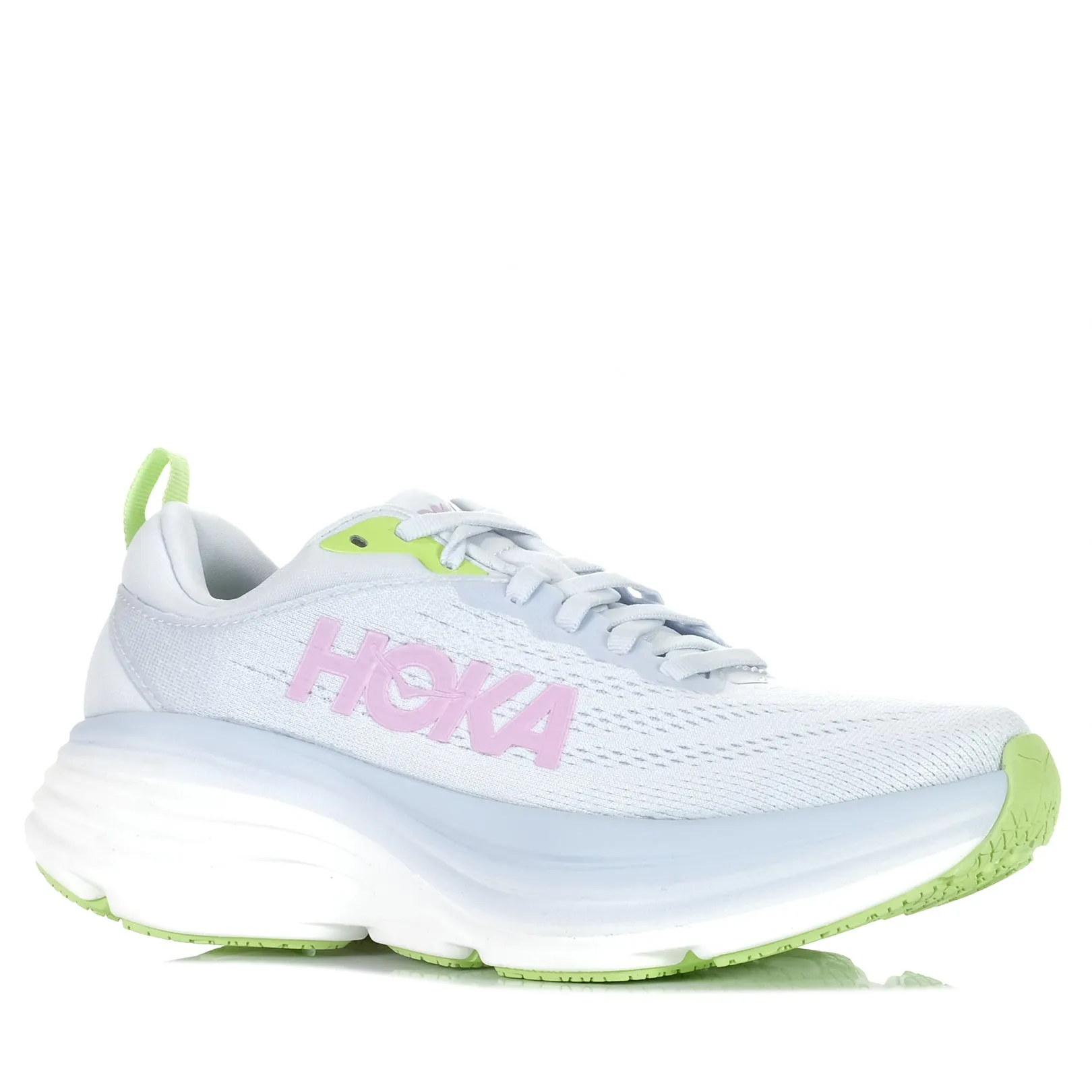 Hoka Bondi 8 (B) Womens Sea Ice/Pink Twilight