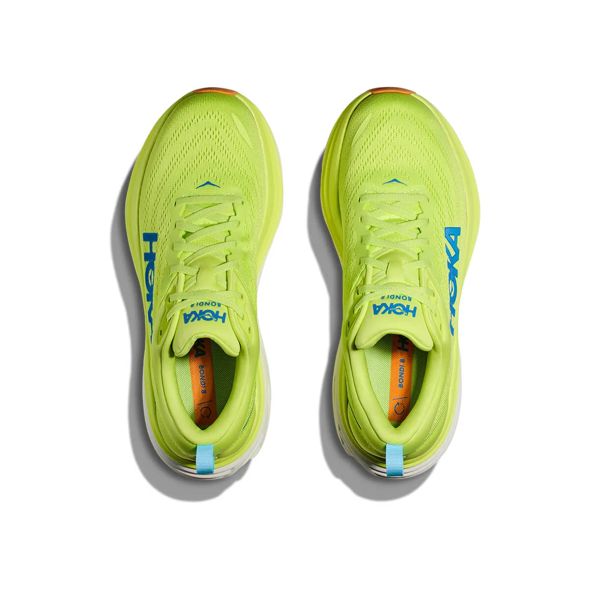 Hoka Bondi 8 Mens | Lettuce / Solar Flare