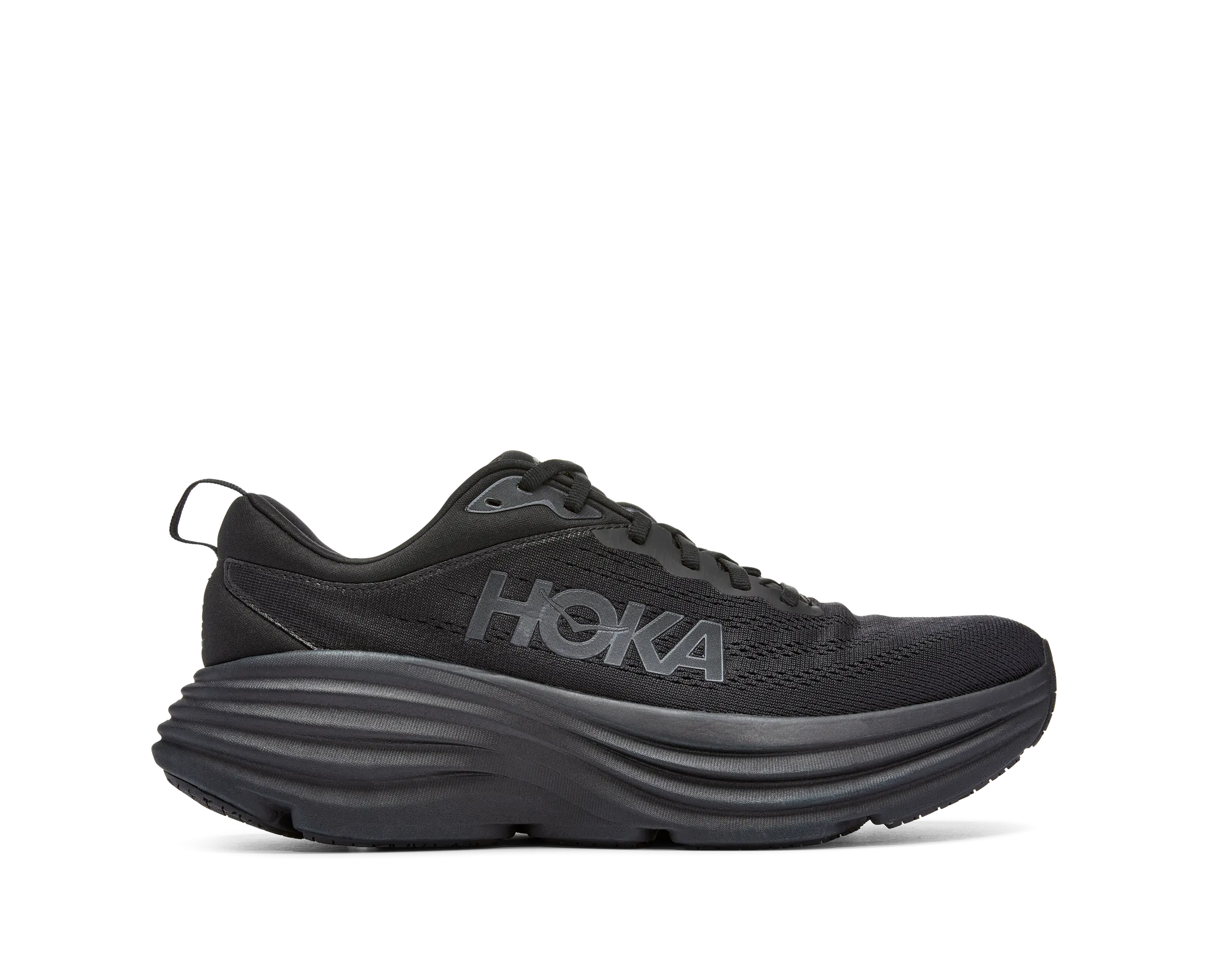 Hoka Men's Bondi 8 Black/Black (BBLC)