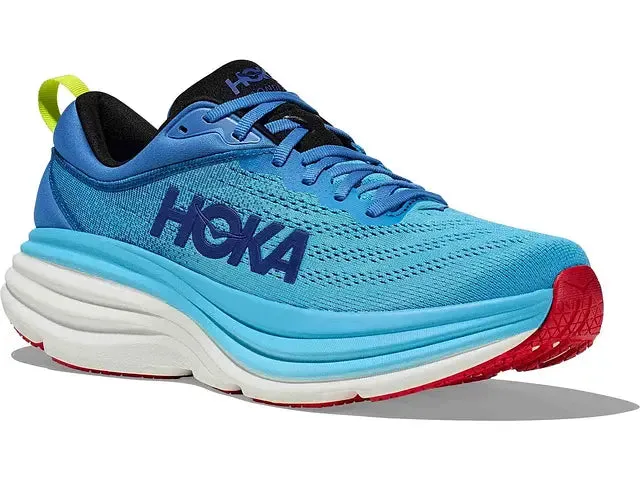 Hoka Mens Bondi 8- Virtual Blue/Swim Day (1123202-VSW)