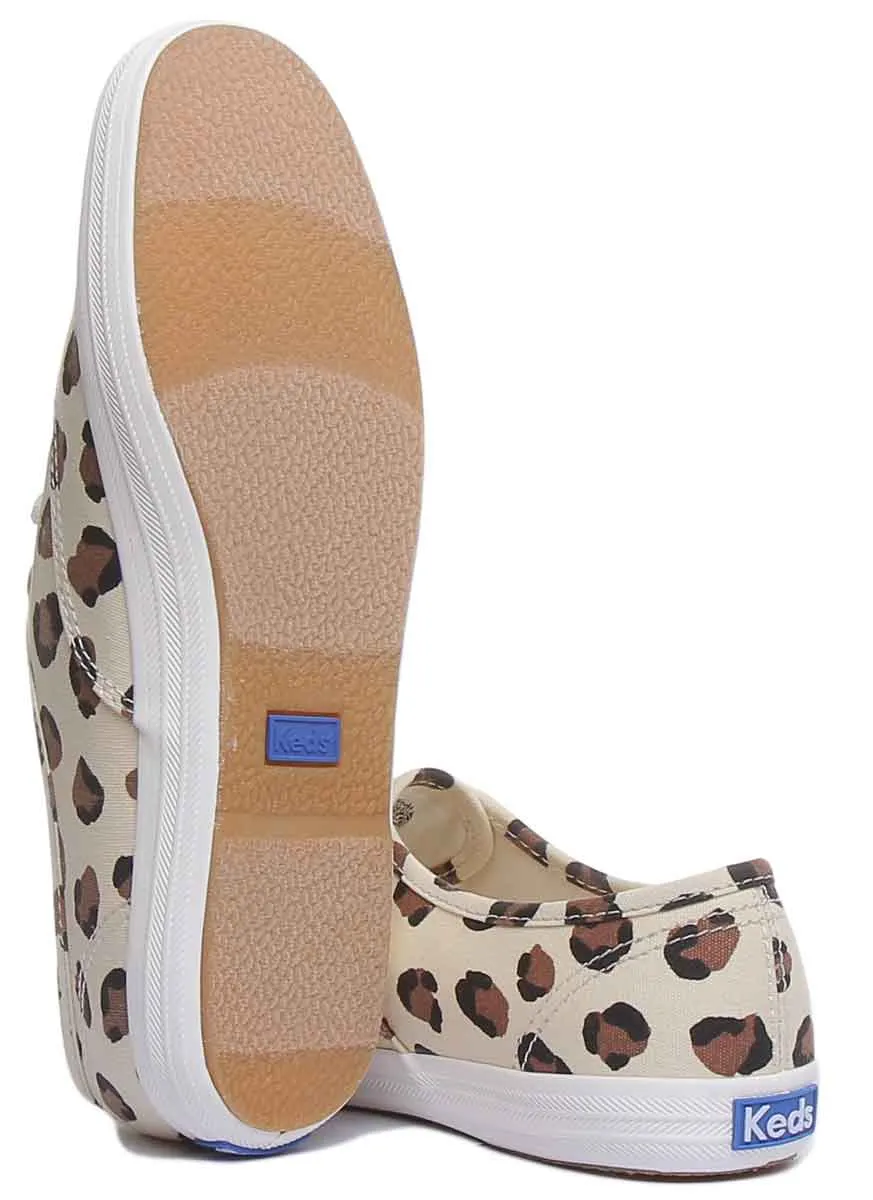 Keds Champion In Leopard