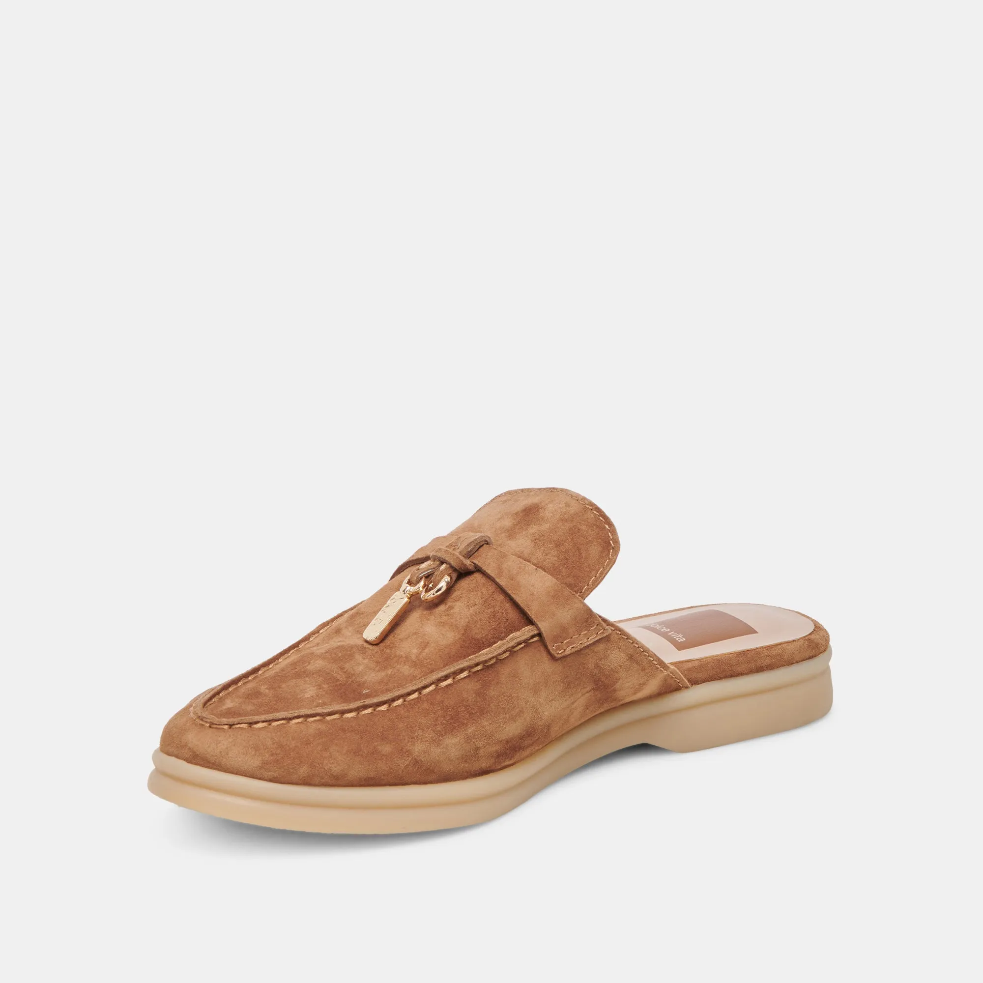 LASAIL FLATS BROWN SUEDE