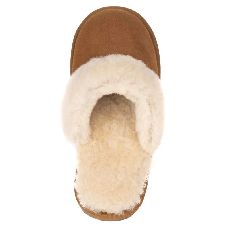 Le Chameau Maison Ladies Mule Slipper - Tan