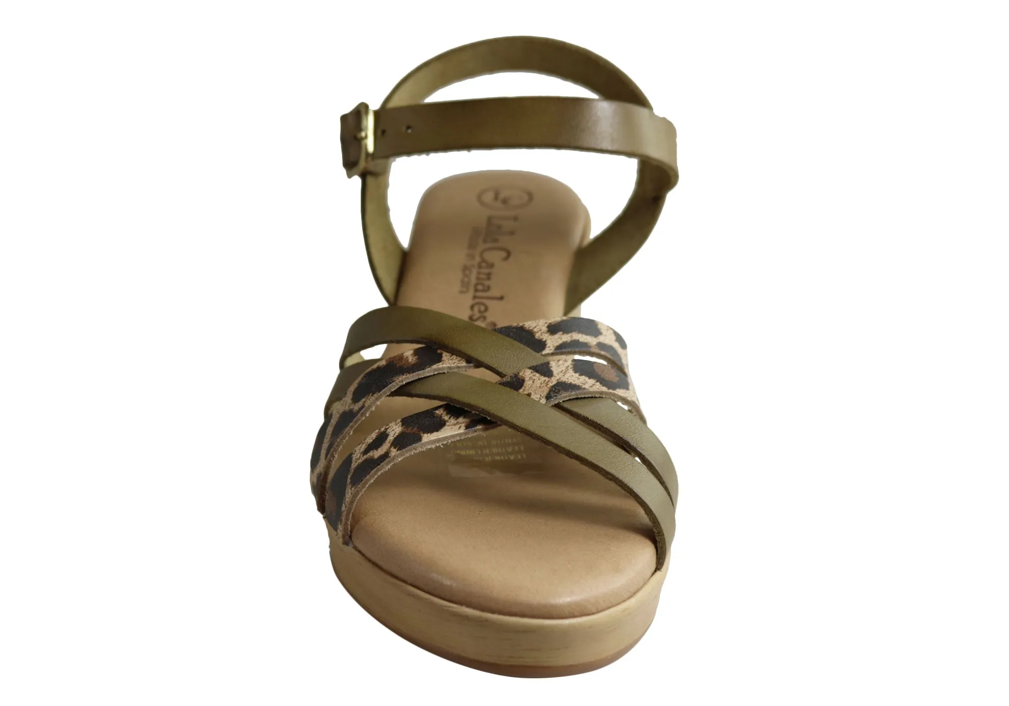 Lola Canales Madam Womens Comfortable Leather Sandals Made In Spain