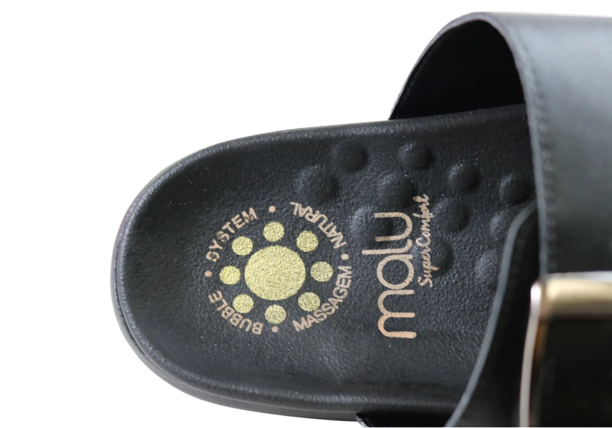 Malu Supercomfort Deim Womens Comfort Slides Sandals Made In Brazil