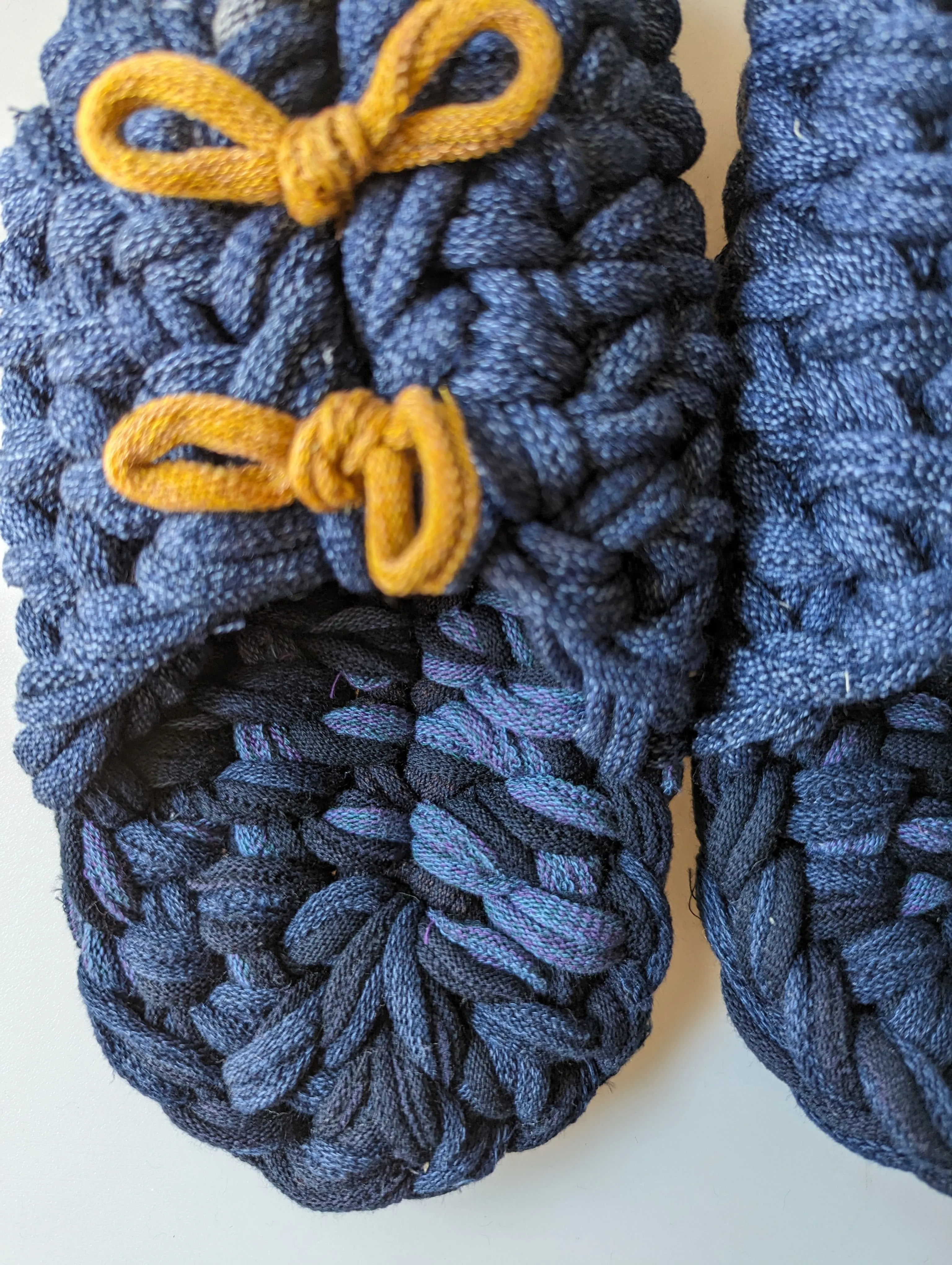 Medium | Knit up-cycle slippers 2023-M12 [Medium]