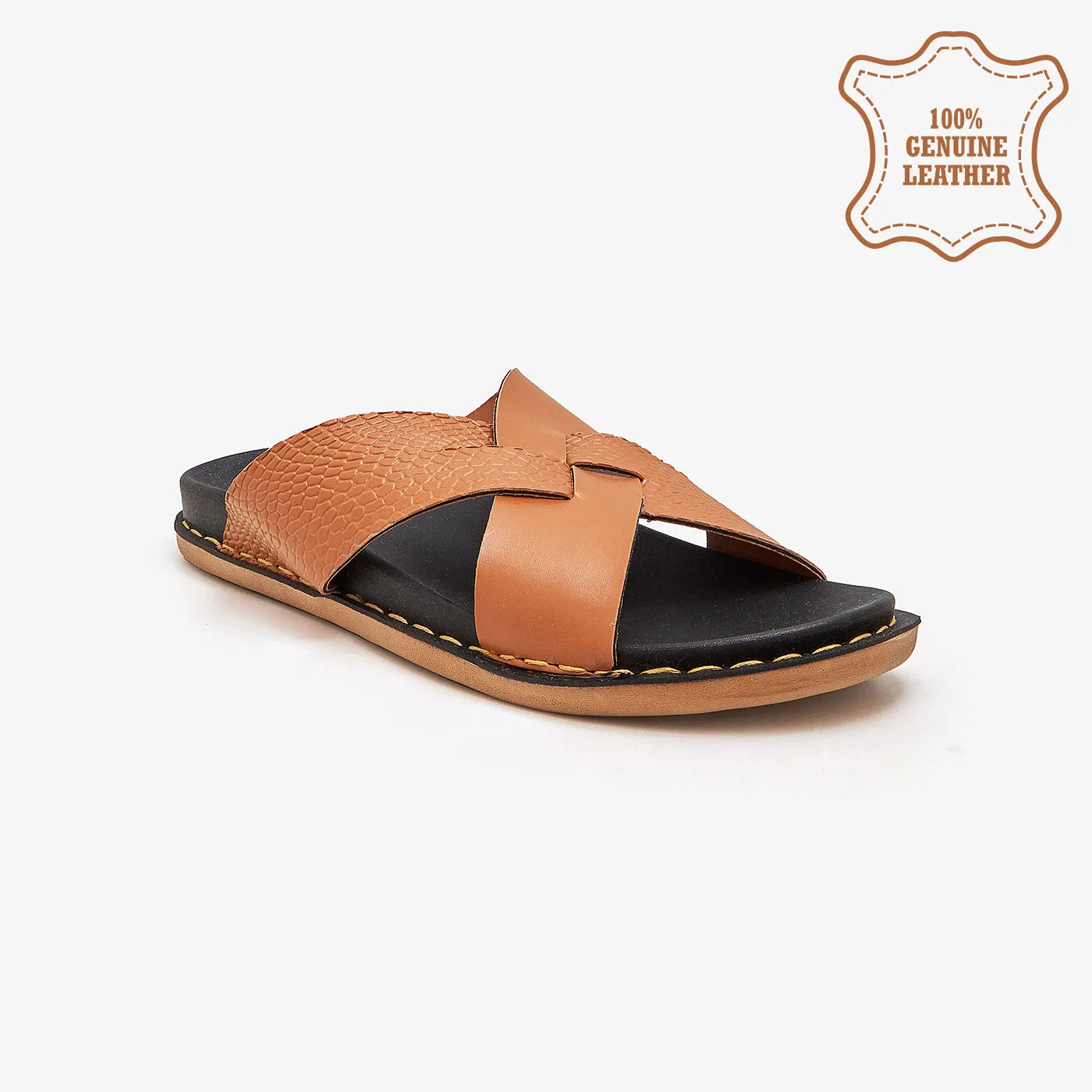 Men's Leather Slipper