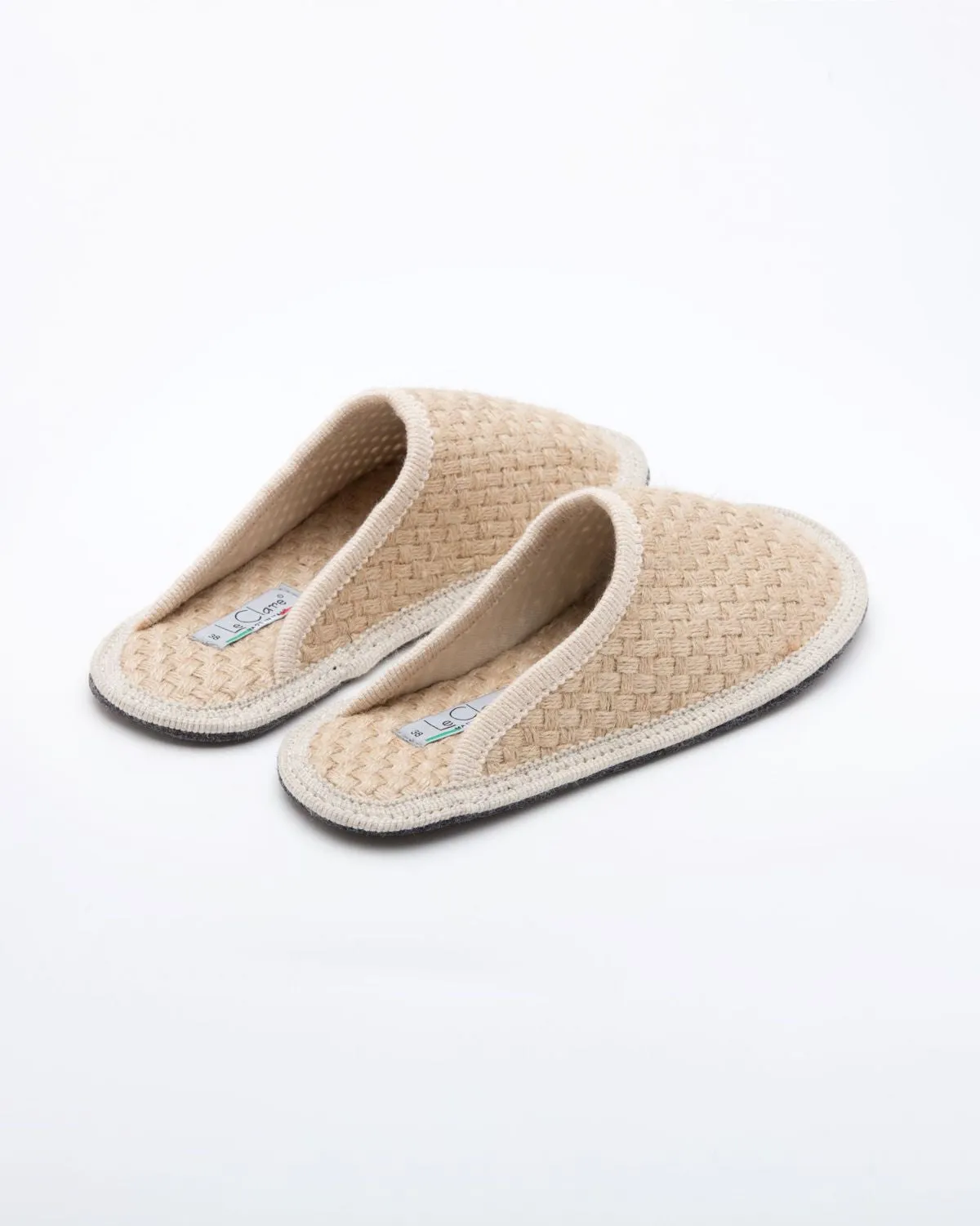 Men's Stella Woven Hemp Slipper Natural