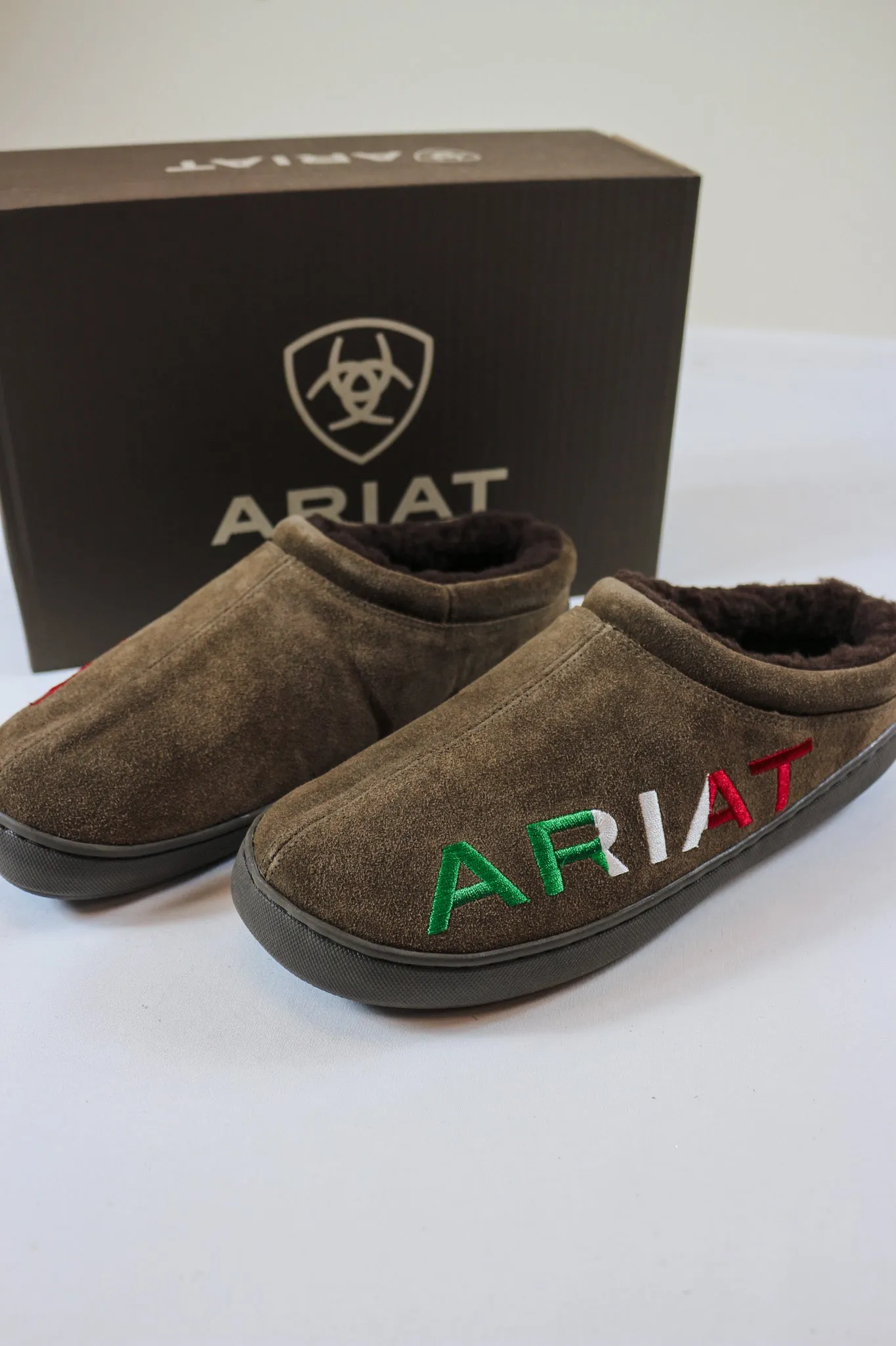 Men's Stone Brown Ariat Slippers