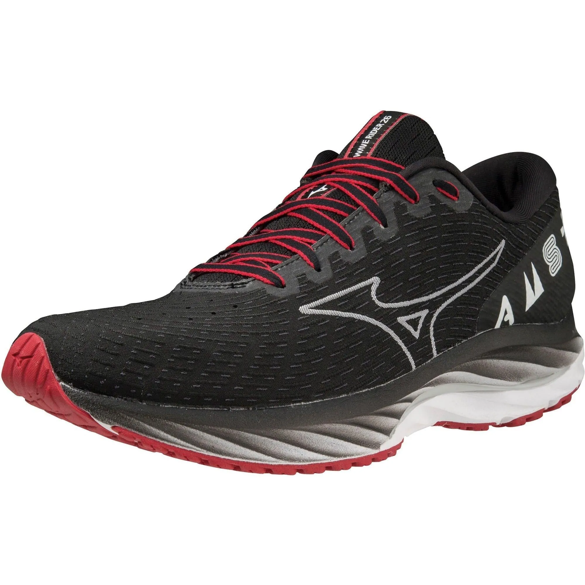 Mizuno Wave Rider 26 Amsterdam Running Shoes - Black