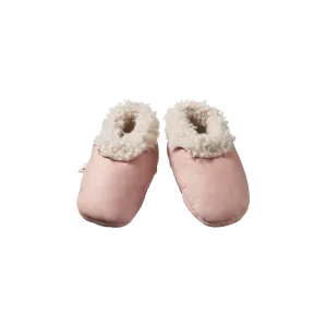 Nature Baby Lambskin Bootie - Rosebud