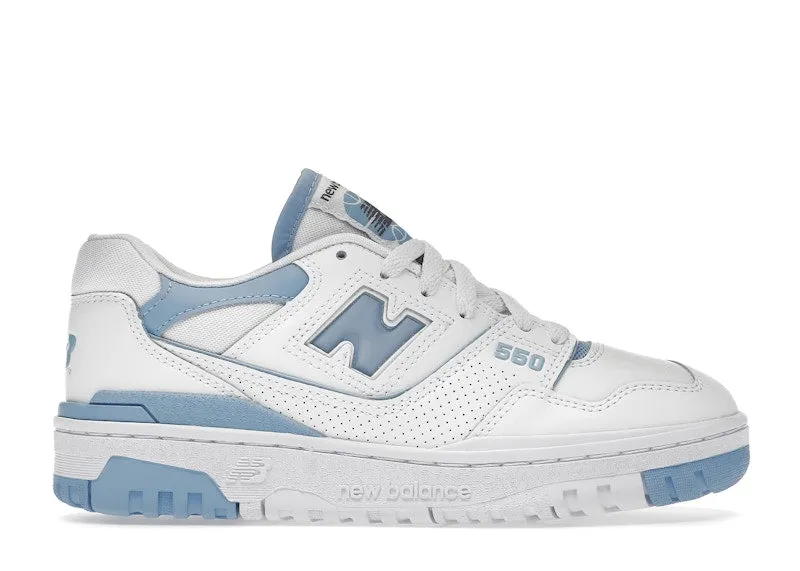 New Balance 550 Unc White Dusk Blue (Women'S)