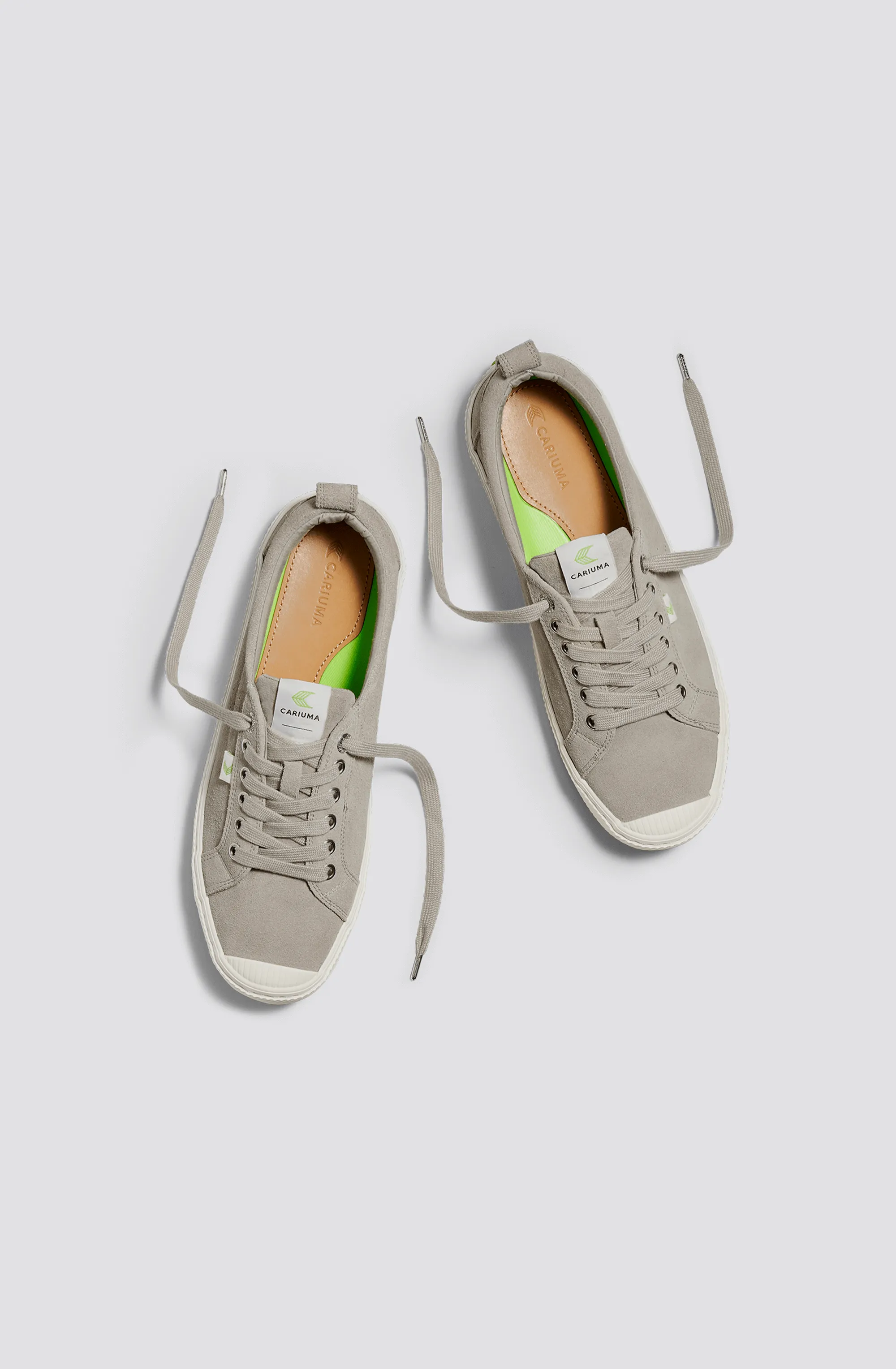 OCA Low Cloud Grey Suede Sneaker Women