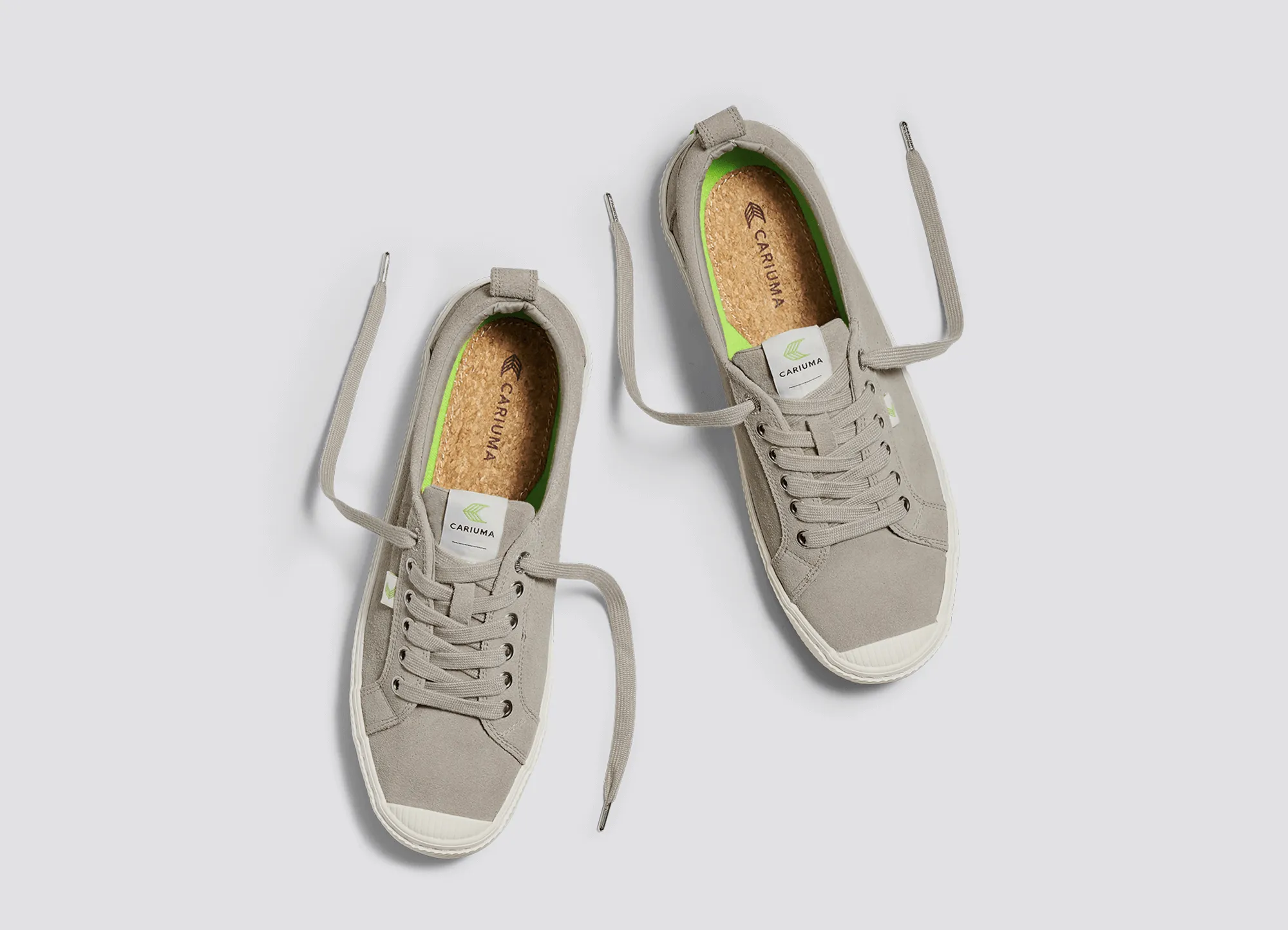 OCA Low Cloud Grey Suede Sneaker Women