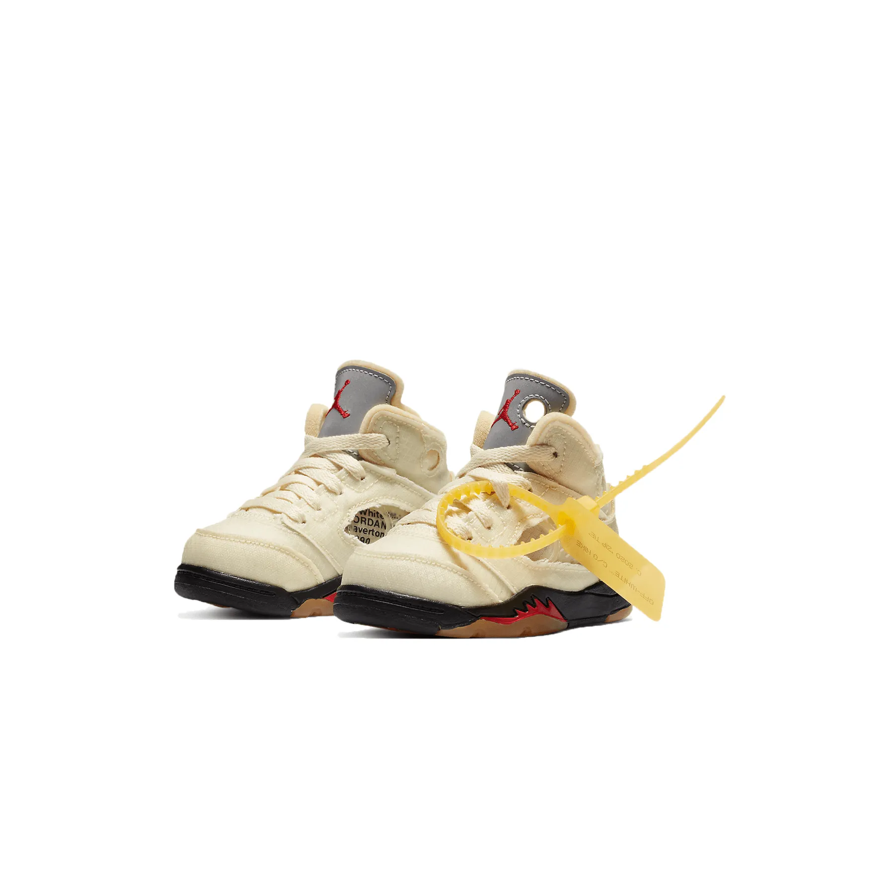 Off-White x Air Jordan 5 Retro SP TD 'Sail'