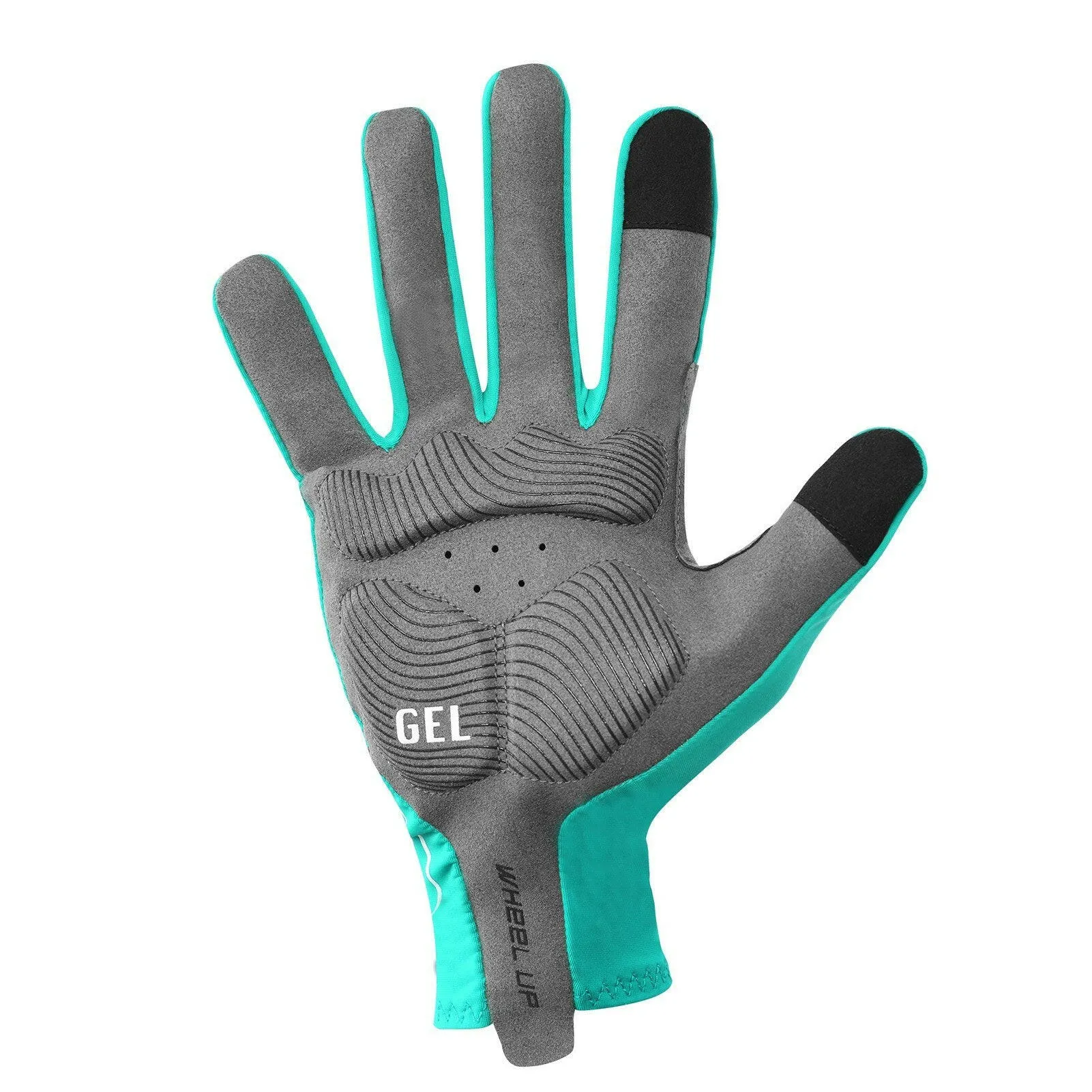 Outdoor Sports Gloves Touch Screen Design Cycling Gloves with Reflective Strips Anti-slip Gloves