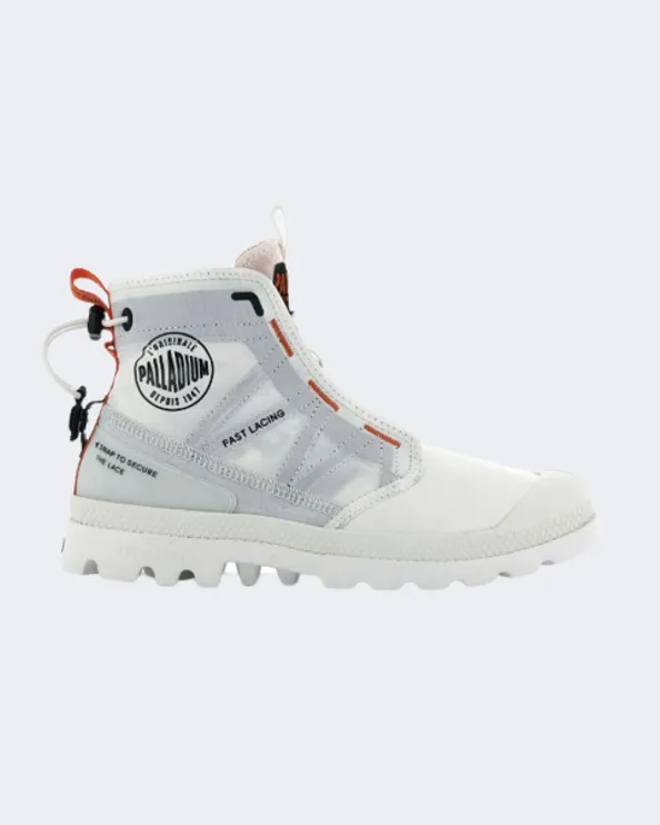 Palladium Pampa Travel Lite Star Unisex Lifestyle Boots White 77039-116