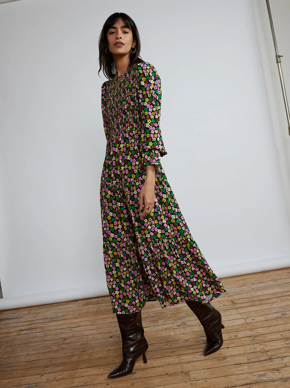 Petra Multi Floral Dress