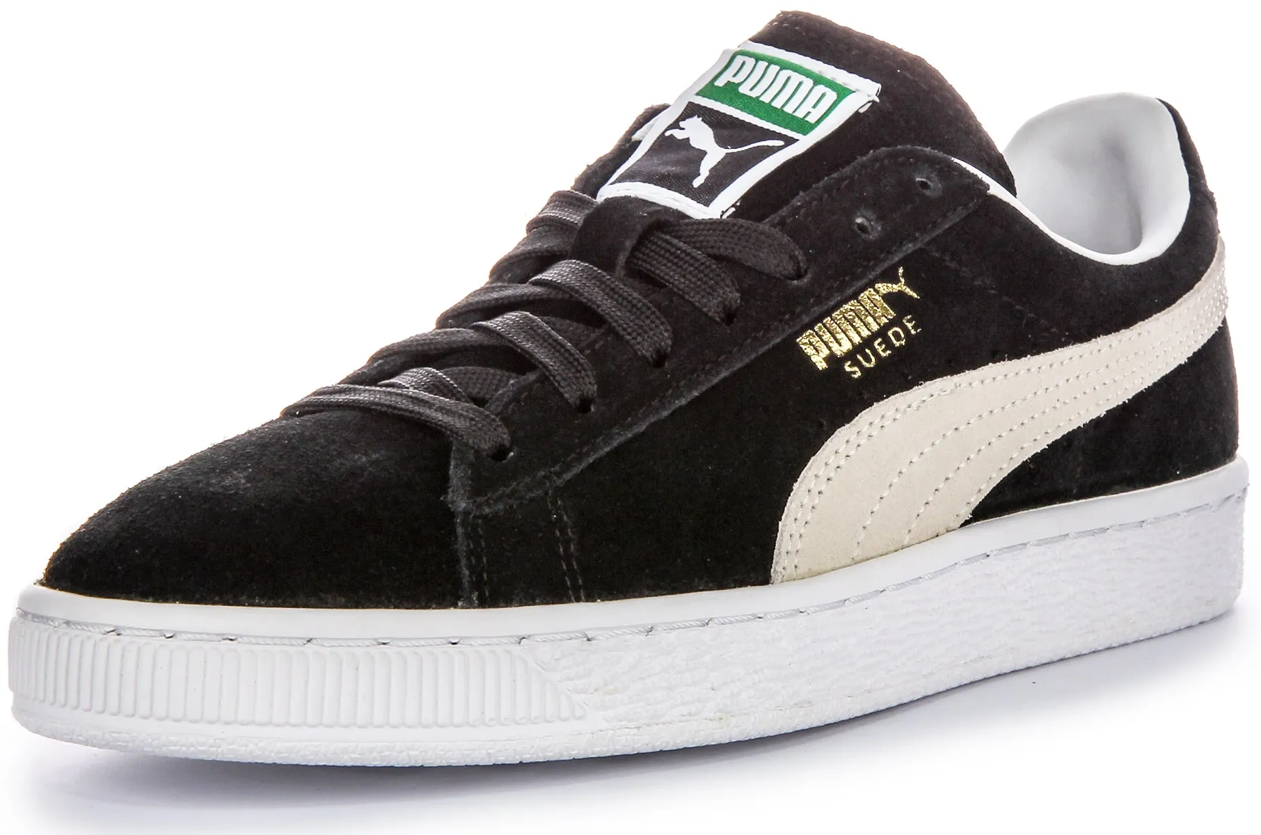 Puma Suede Classic  In Black White