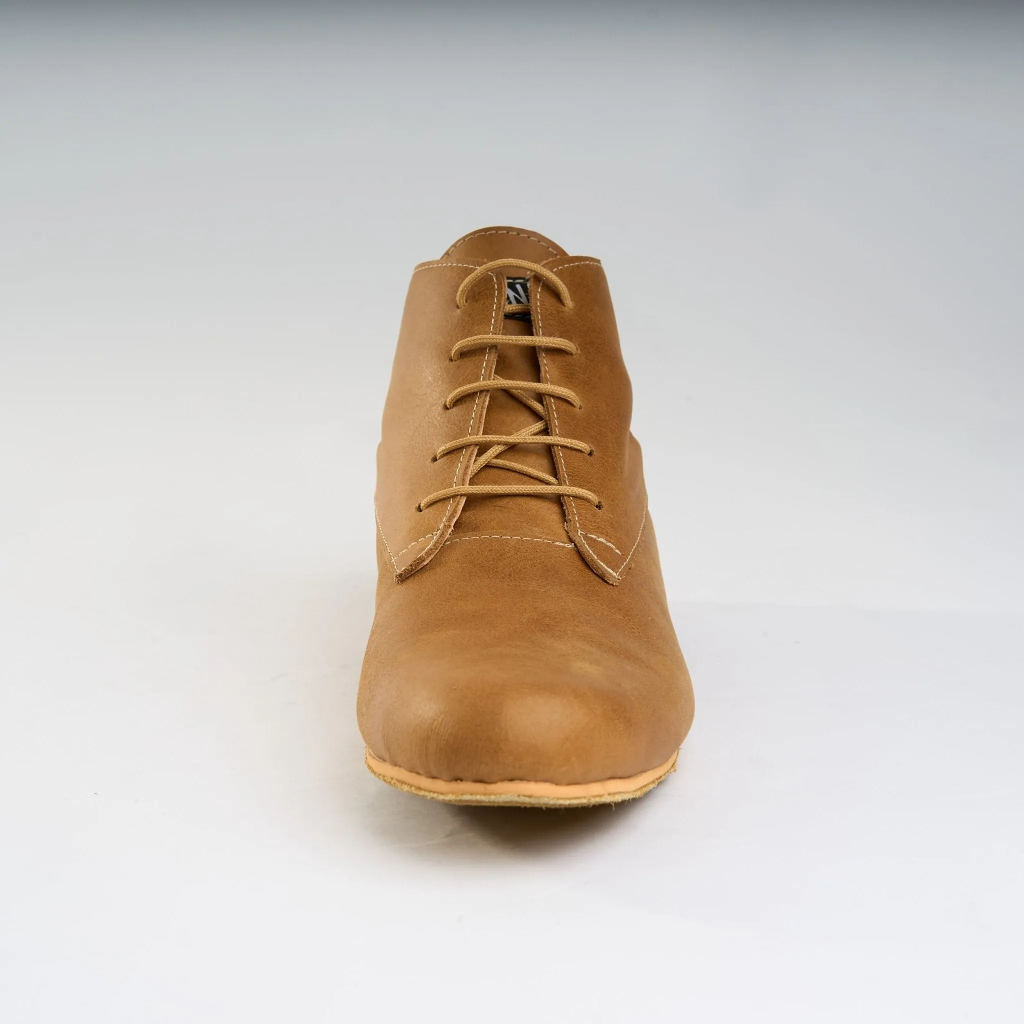 Rich Caramel Leather- Handmade Tango Trainers - Gonzalo 9507