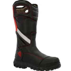 Rocky Women's Code Red Struct 14" WP Comp Toe Fire Boot -Black- RKD0092