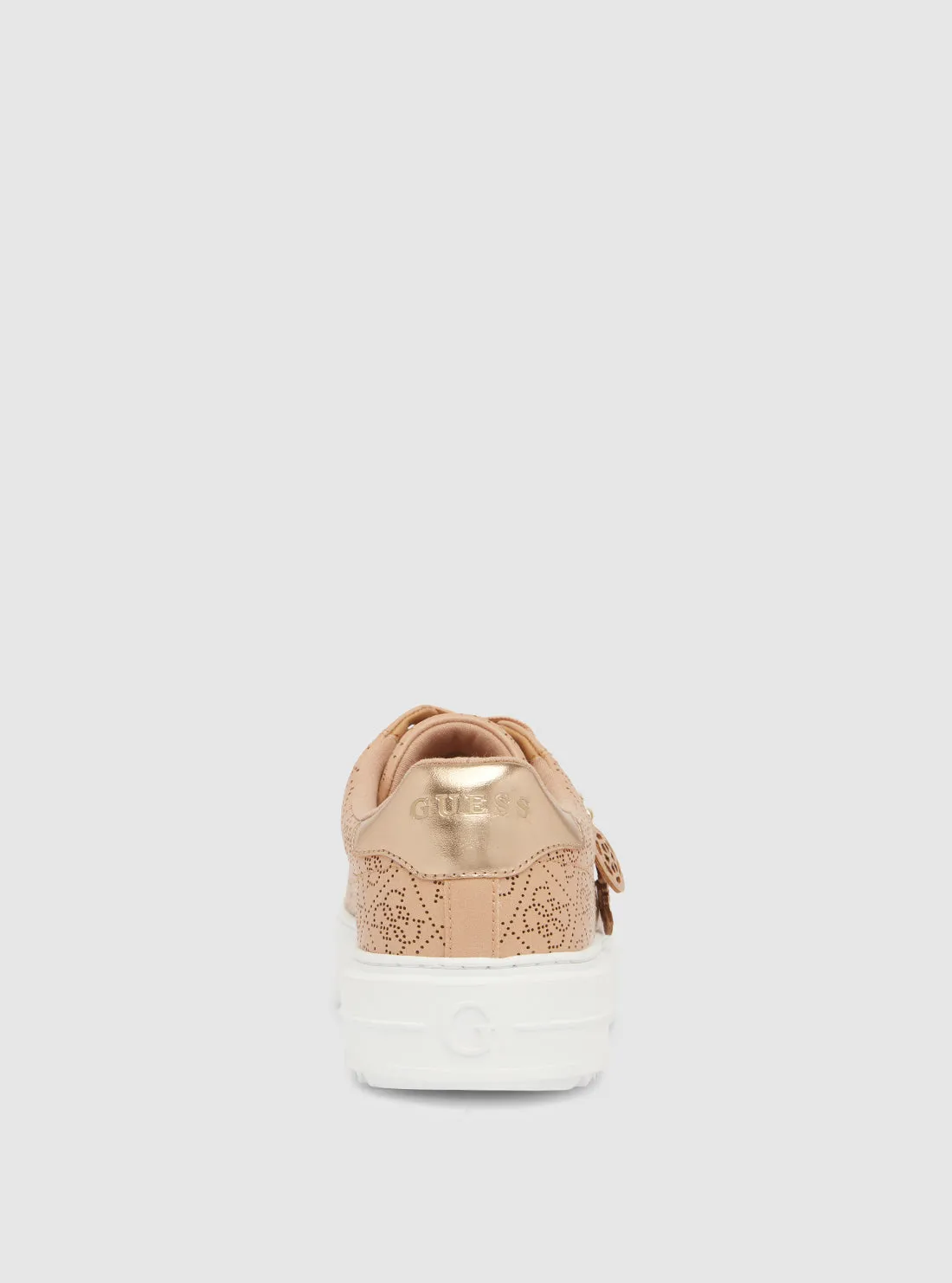 Rose Denesa Low-Top Platform Sneakers