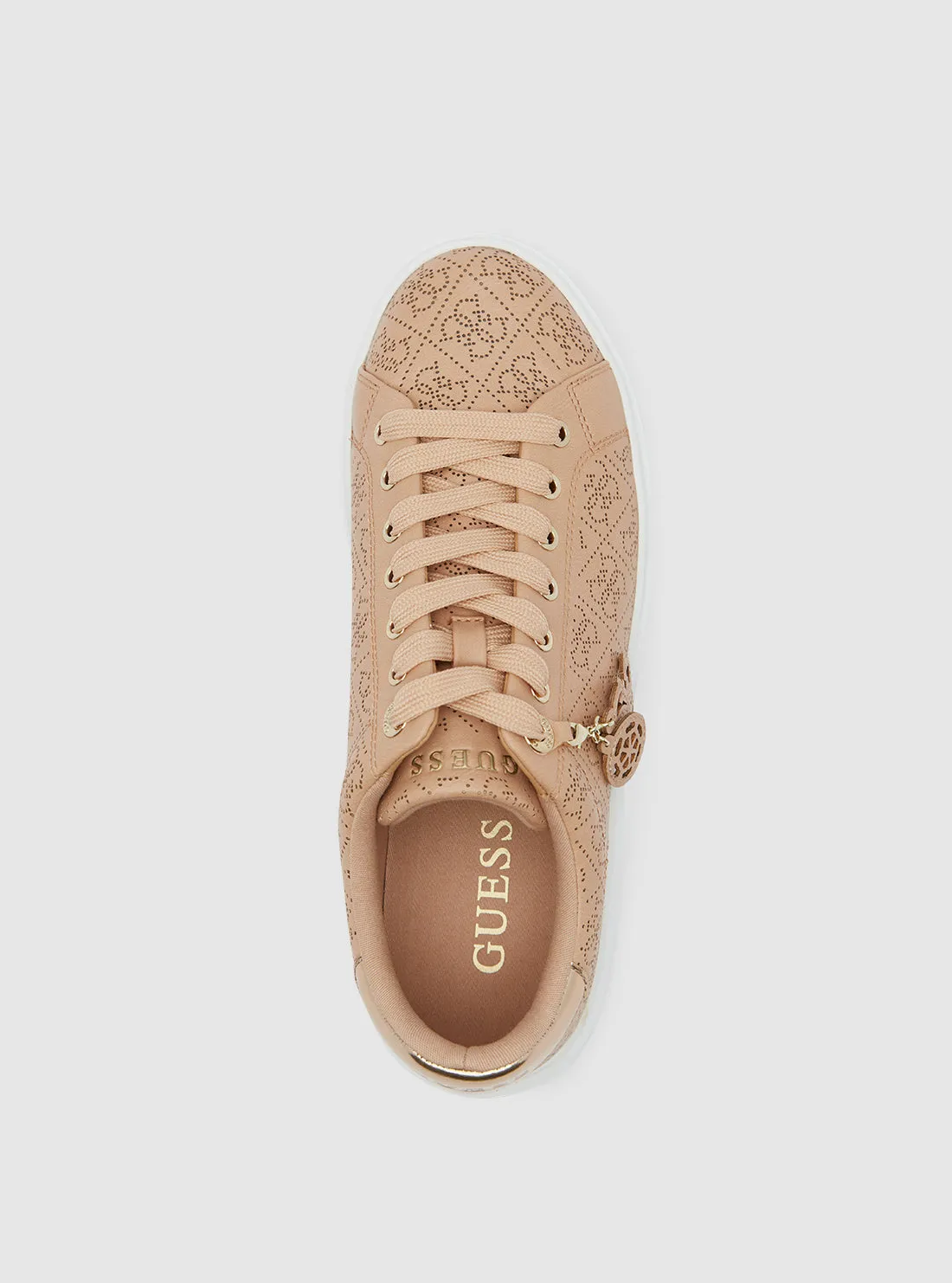 Rose Denesa Low-Top Platform Sneakers