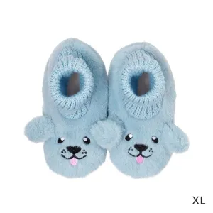 Snuggups Toddler Blue Dog Slippers XLarge