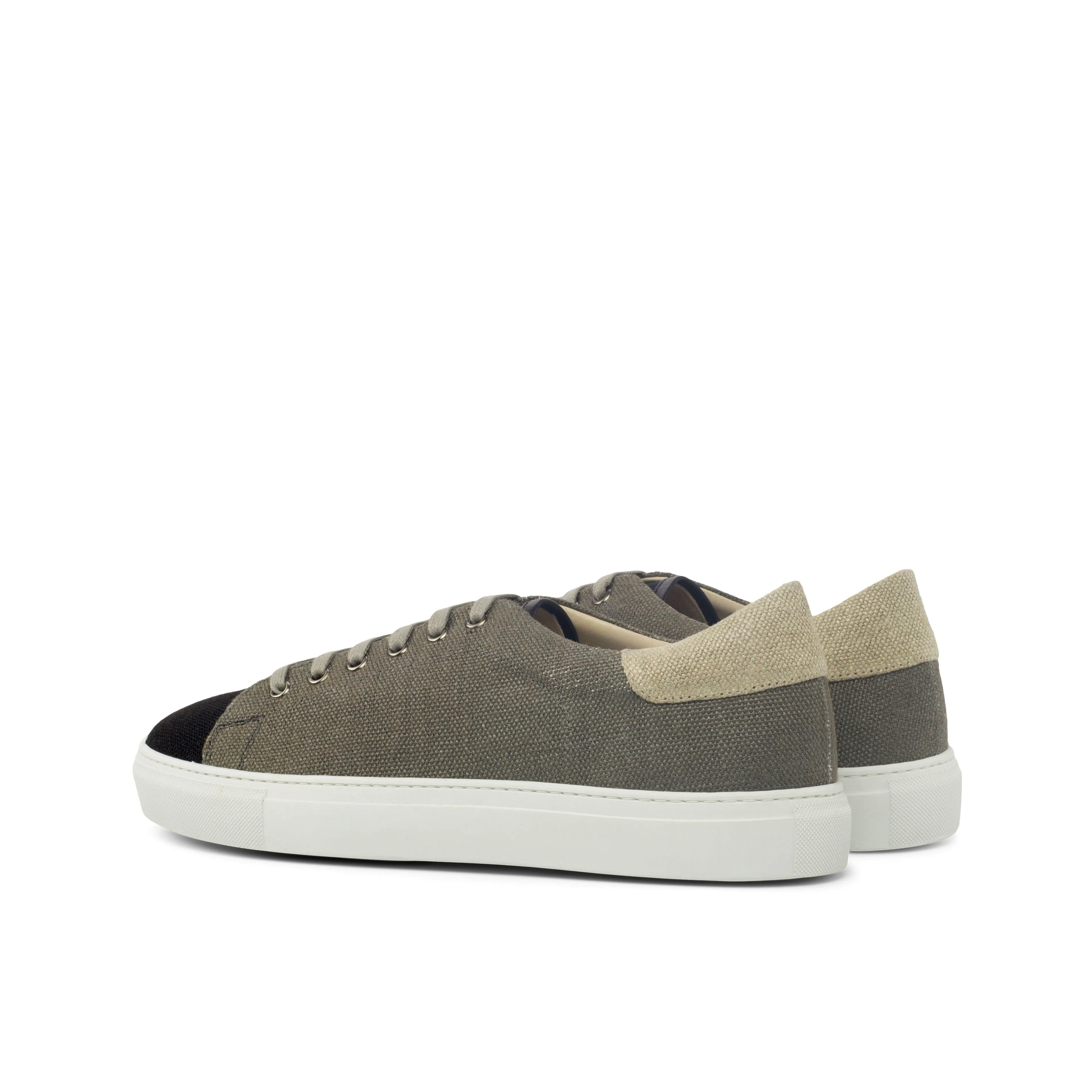 Sole Sneaker - Black Linen