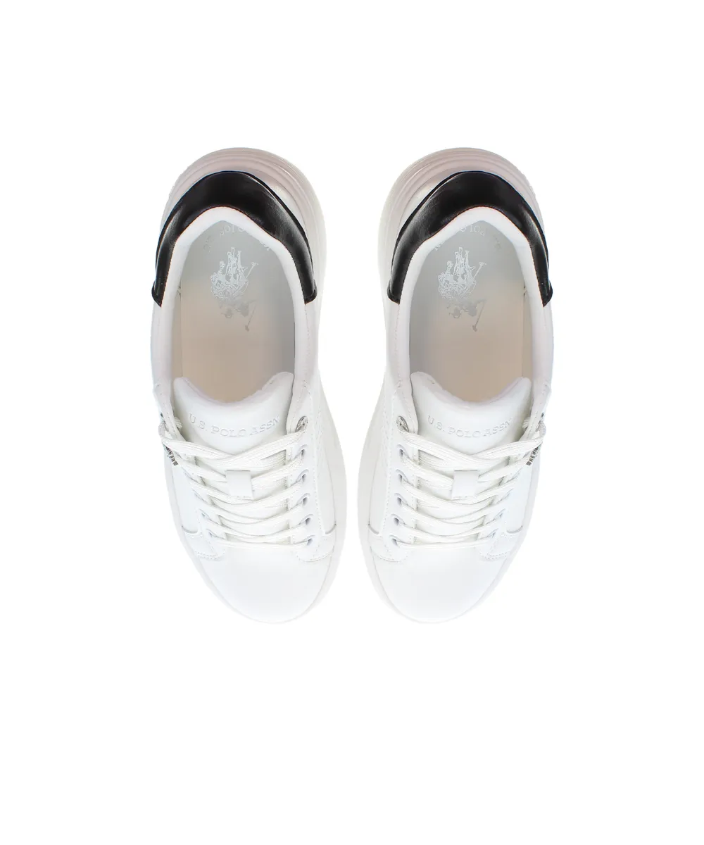 US POLO WOMENS TRAINERS WITH BOX OUTSOLE